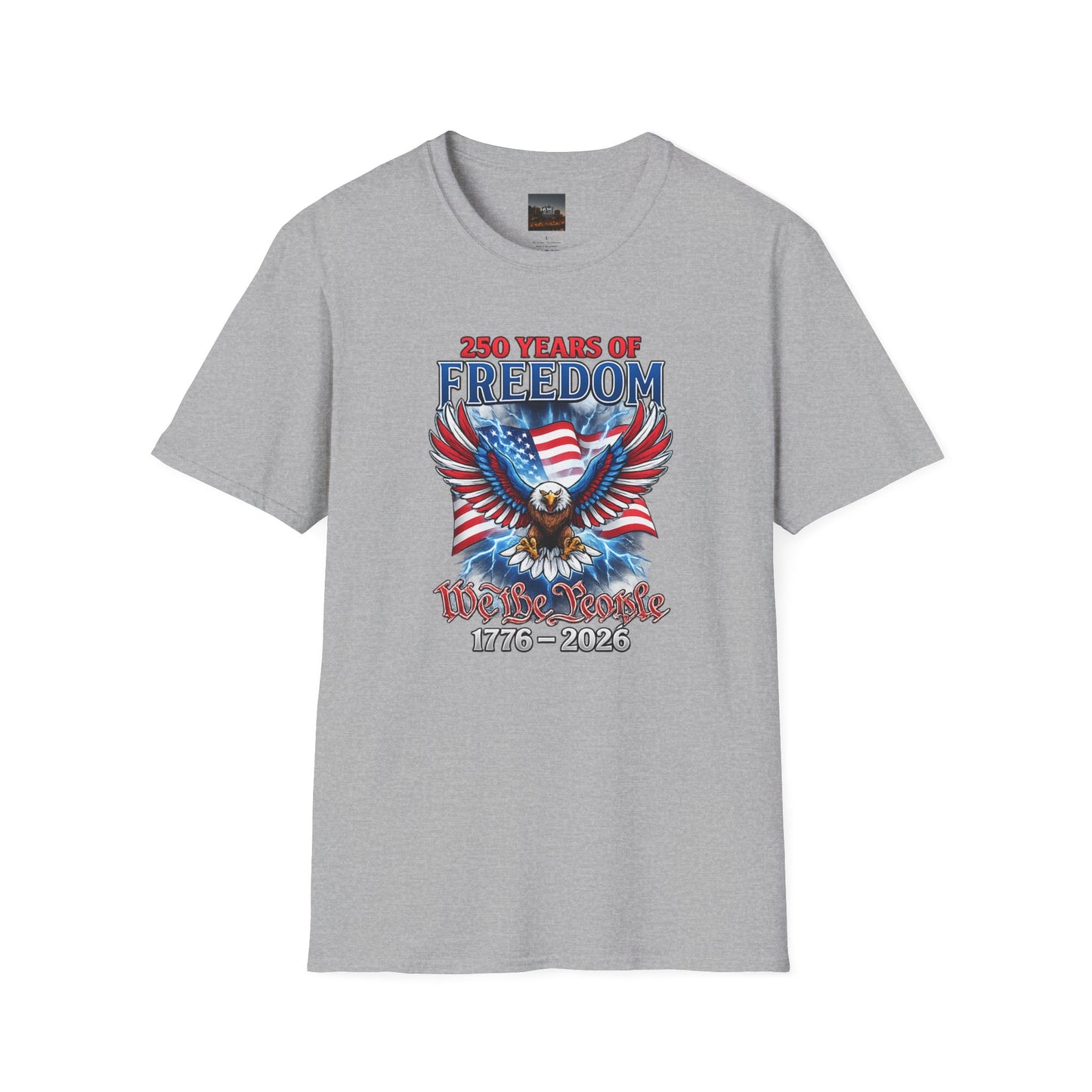 #250 250 Years of Freedom 1776–2026 Eagle T-Shirt