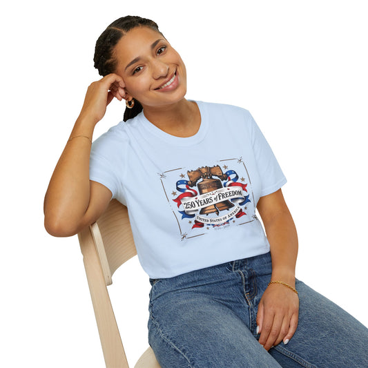#250 250 Years of Freedom Liberty Bell Tee