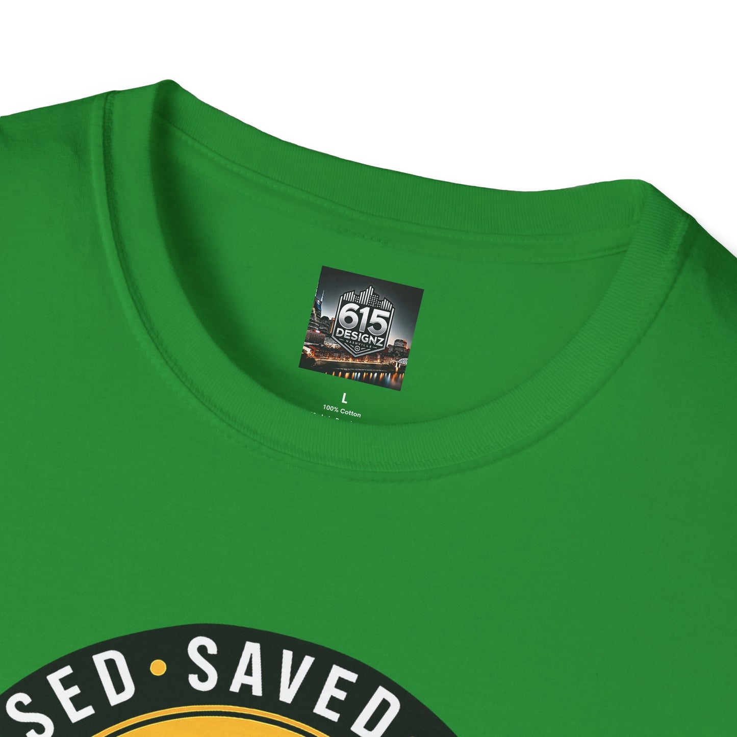 Blessed • Saved • Loved by Jesus T-Shirt — Christian Faith Tee