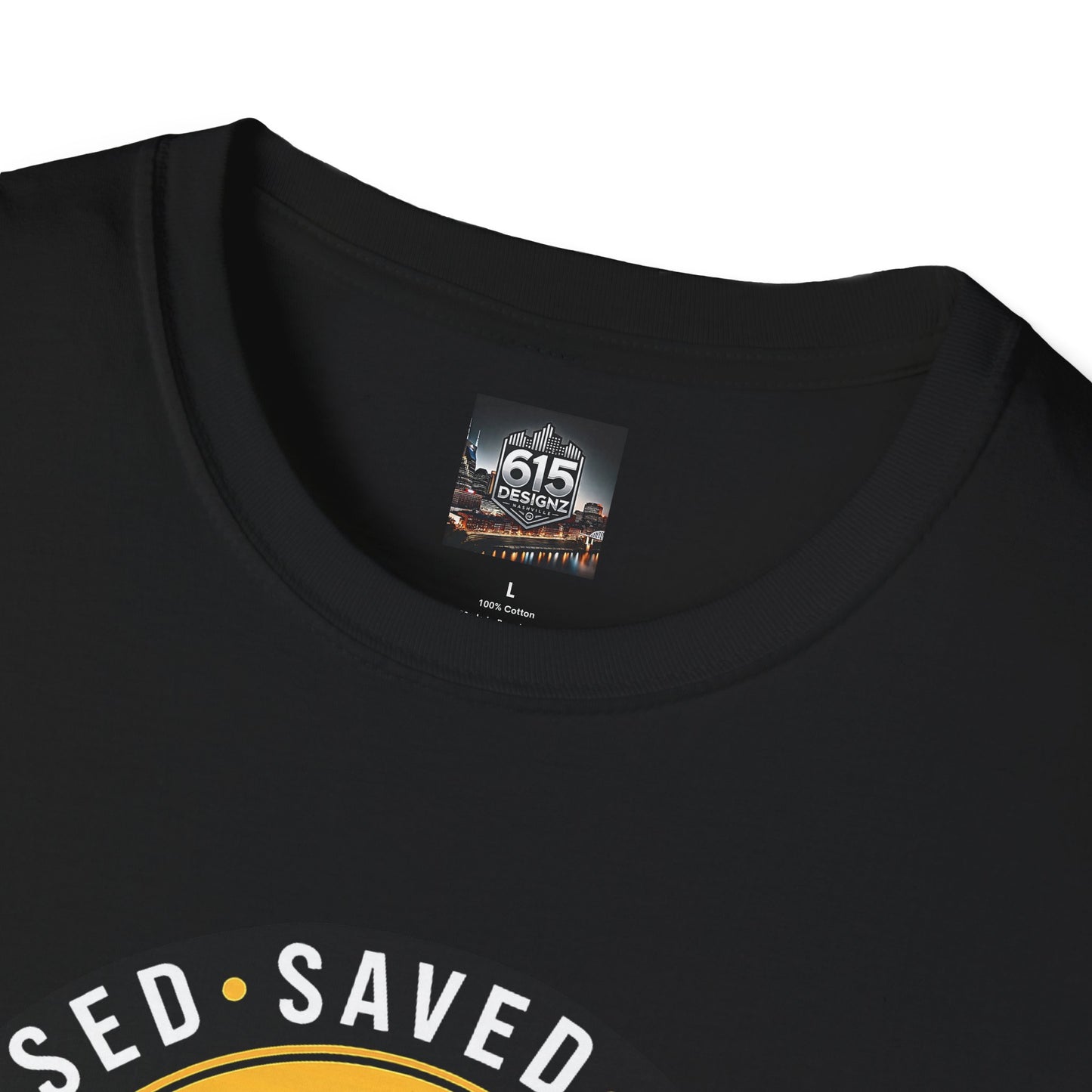 Blessed • Saved • Loved by Jesus T-Shirt — Christian Faith Tee