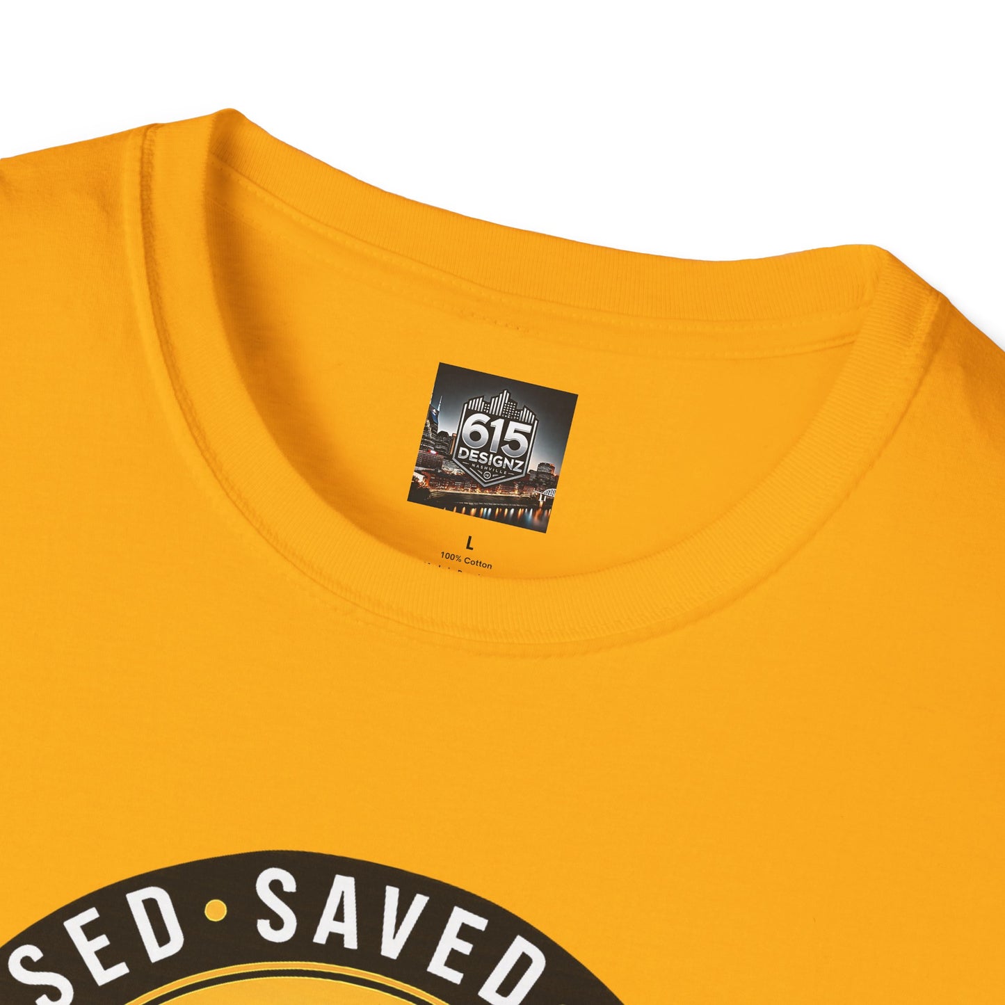 Blessed • Saved • Loved by Jesus T-Shirt — Christian Faith Tee