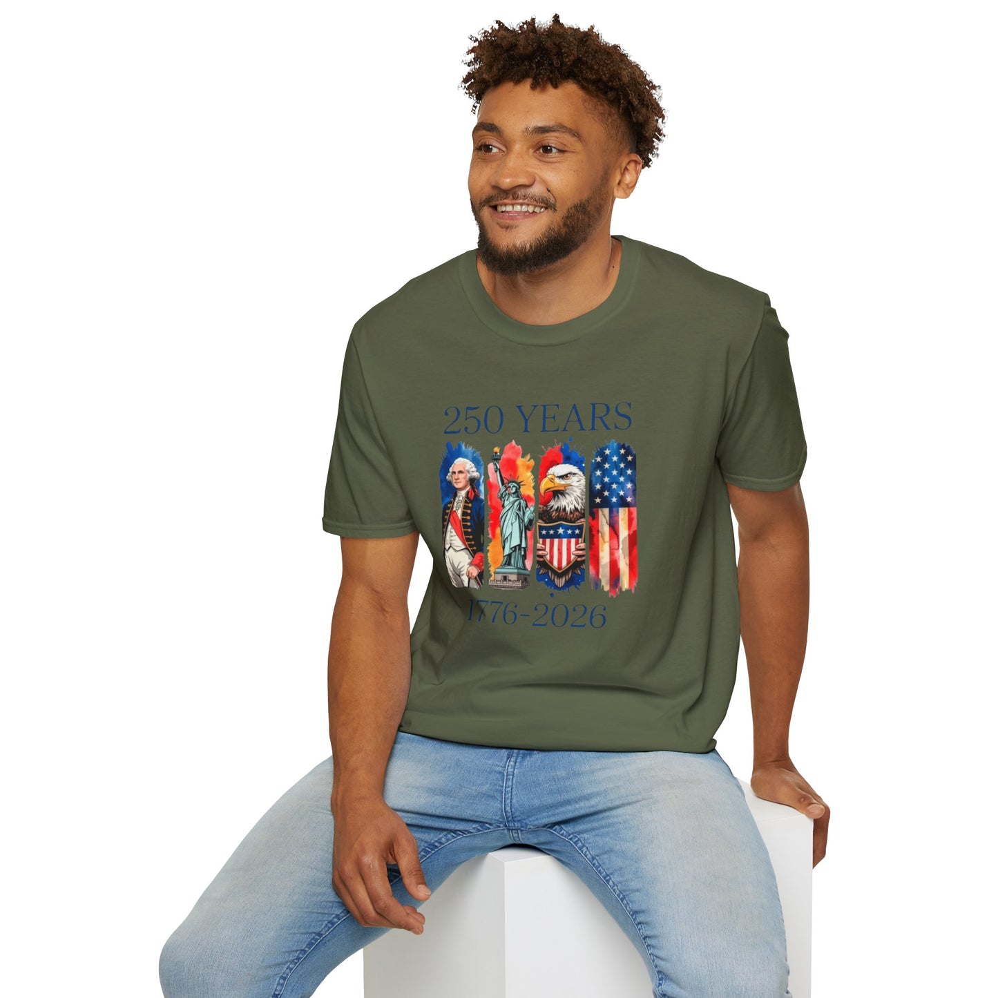 #250 250 Years American History Celebration 1776–2026 Patriotic T-Shirt