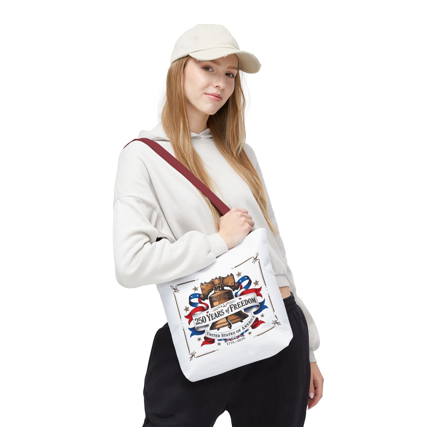 #250 250 Years of Freedom Liberty Bell Tote Bag