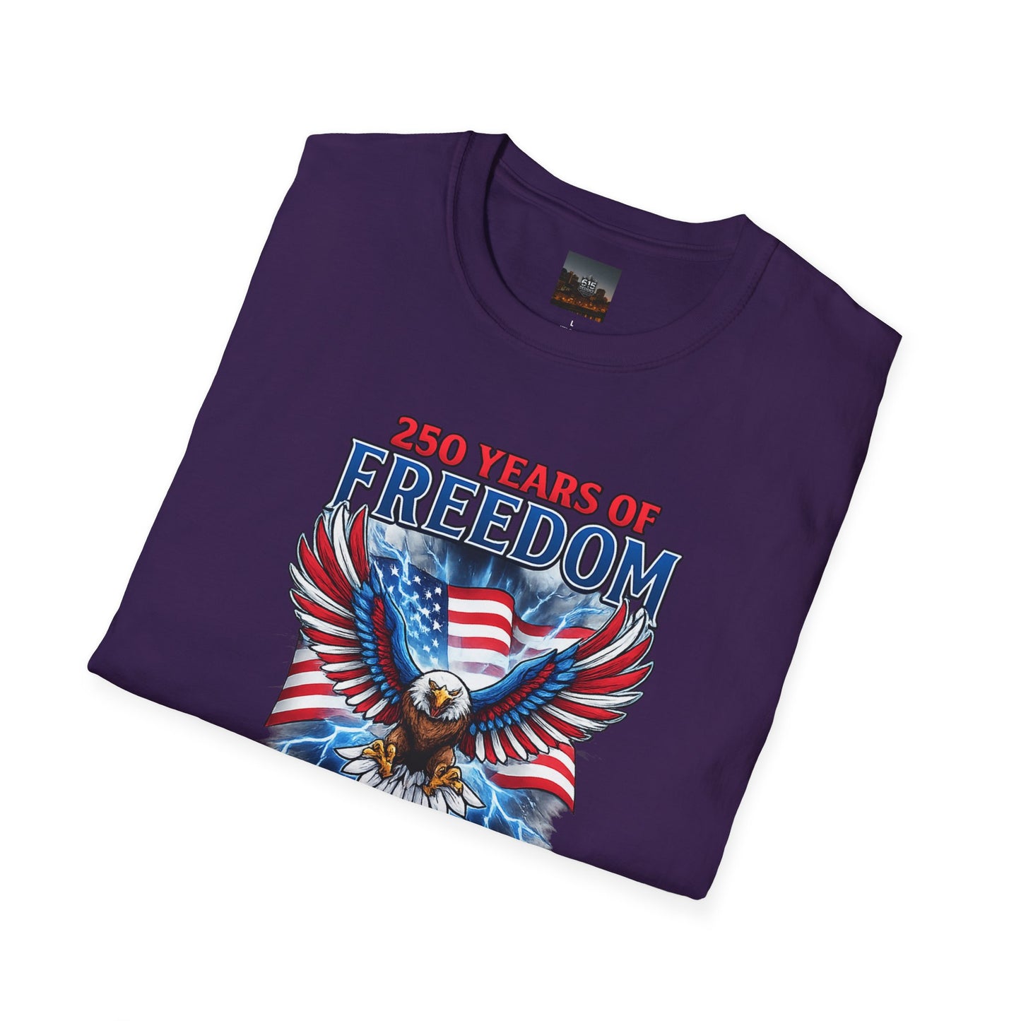 #250 250 Years of Freedom 1776–2026 Eagle T-Shirt