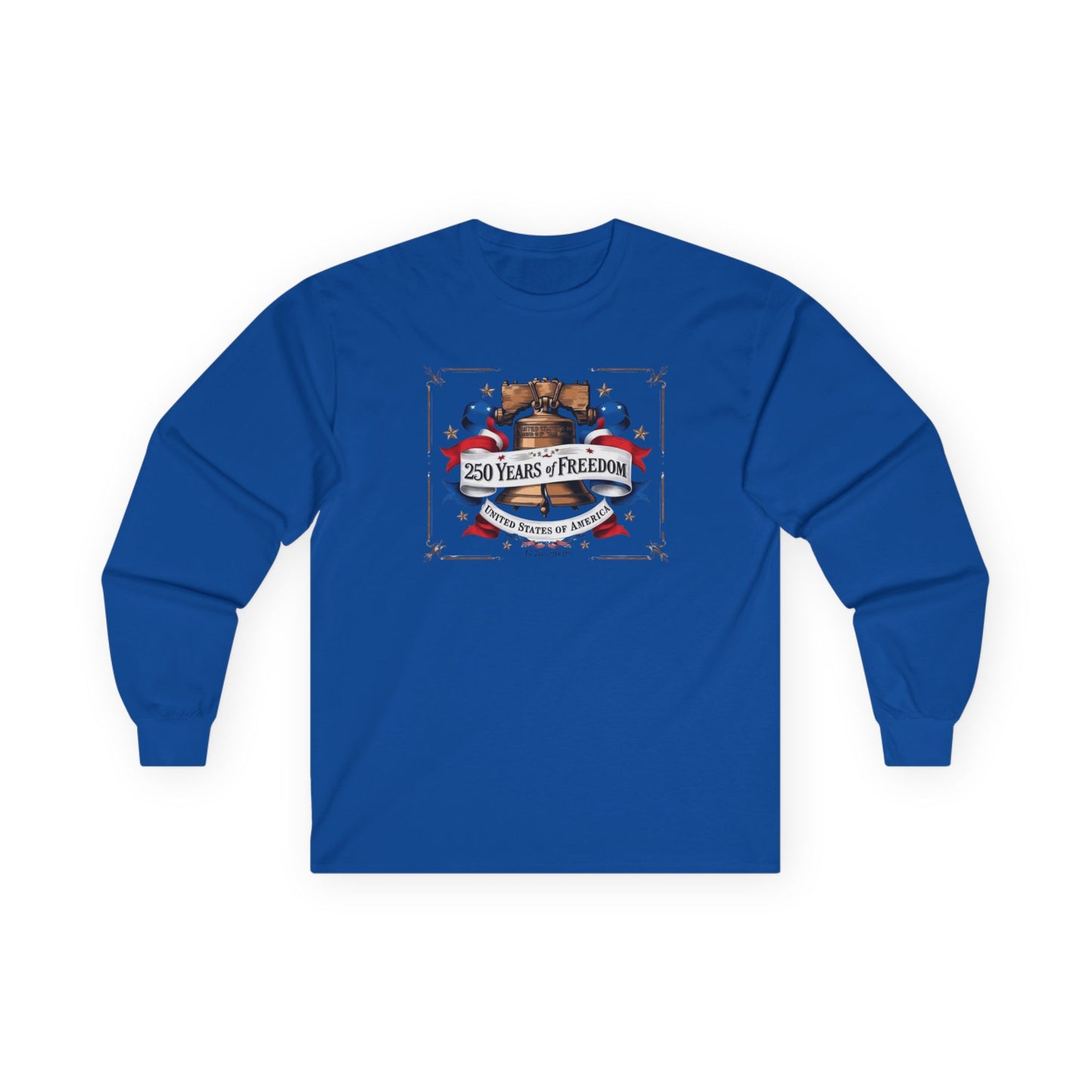 #250 250 Years of Freedom Liberty Bell Long Sleeve Tee