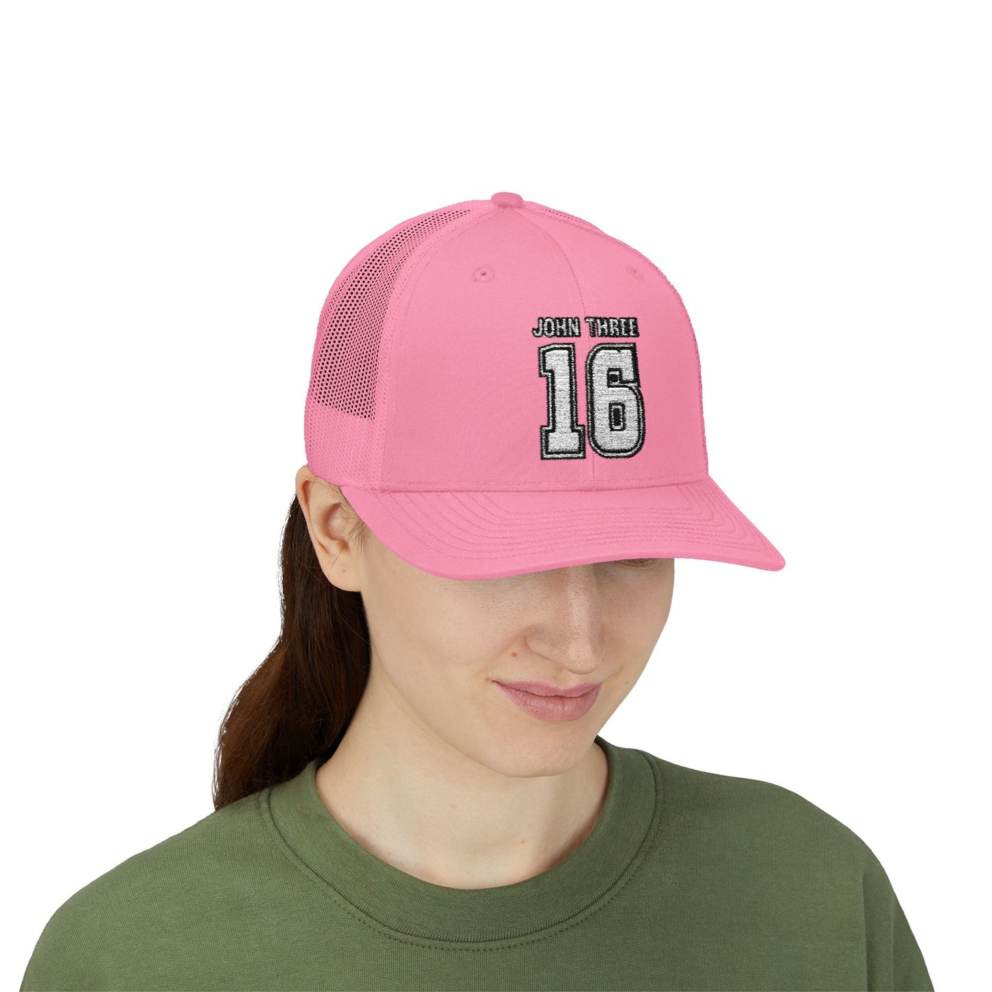 John Three 16 Vintage Varsity Trucker Cap