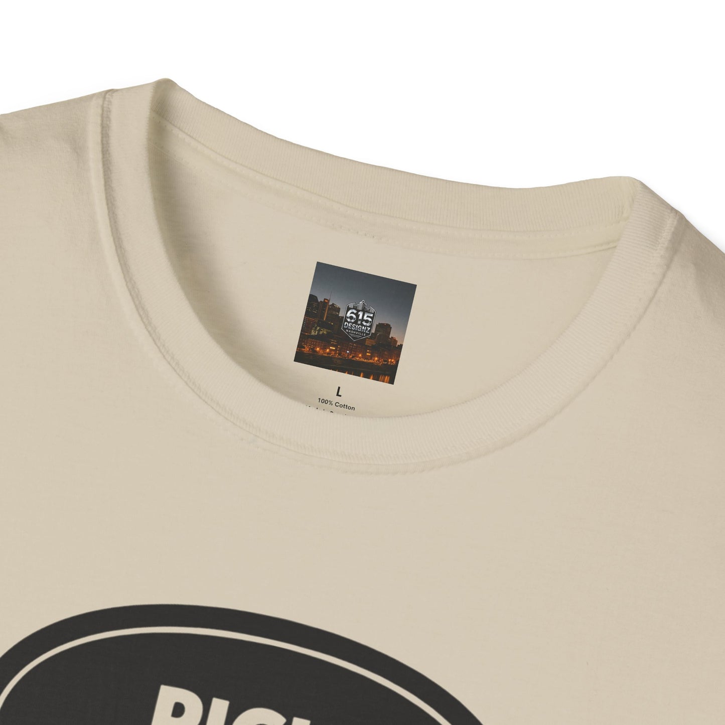 Pick Jesus T-Shirt — Christian Guitar Pick Design (Romans 10:13)