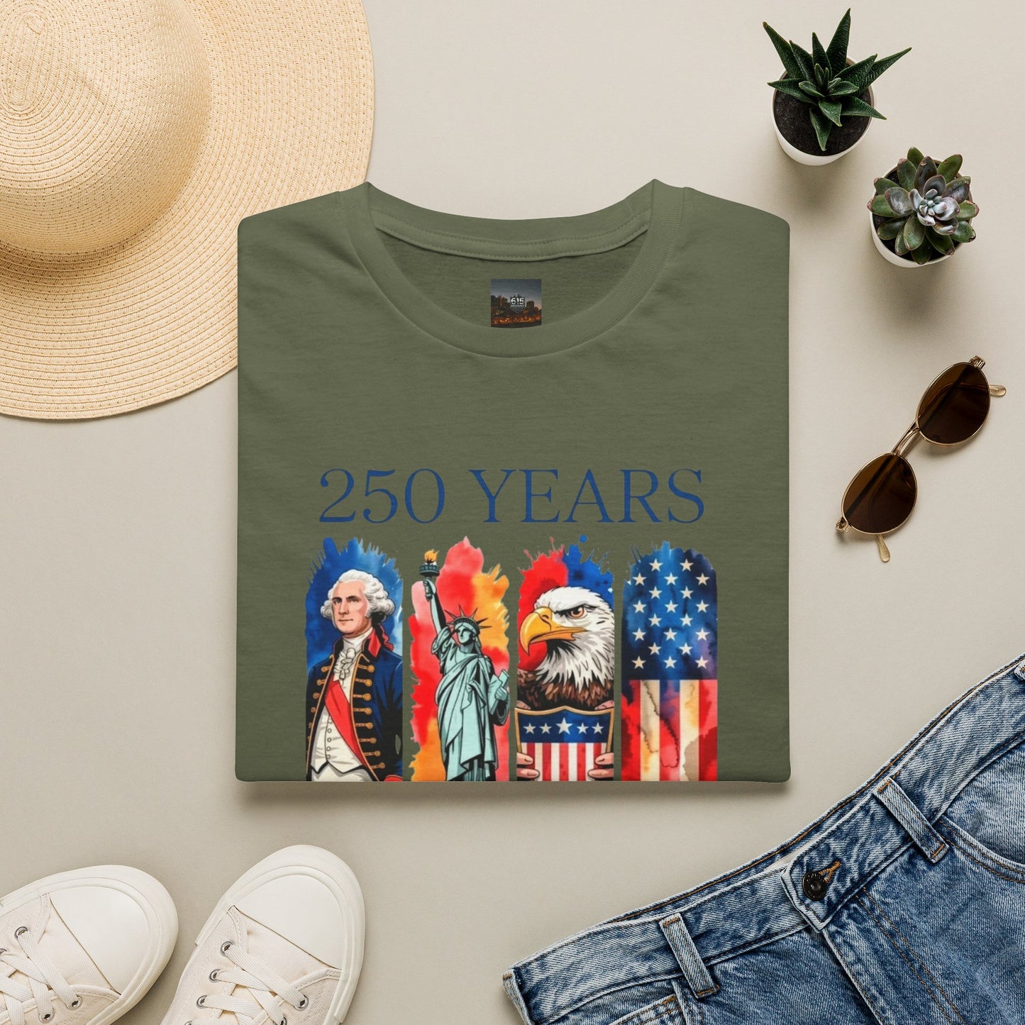 #250 250 Years American History Celebration 1776–2026 Patriotic T-Shirt