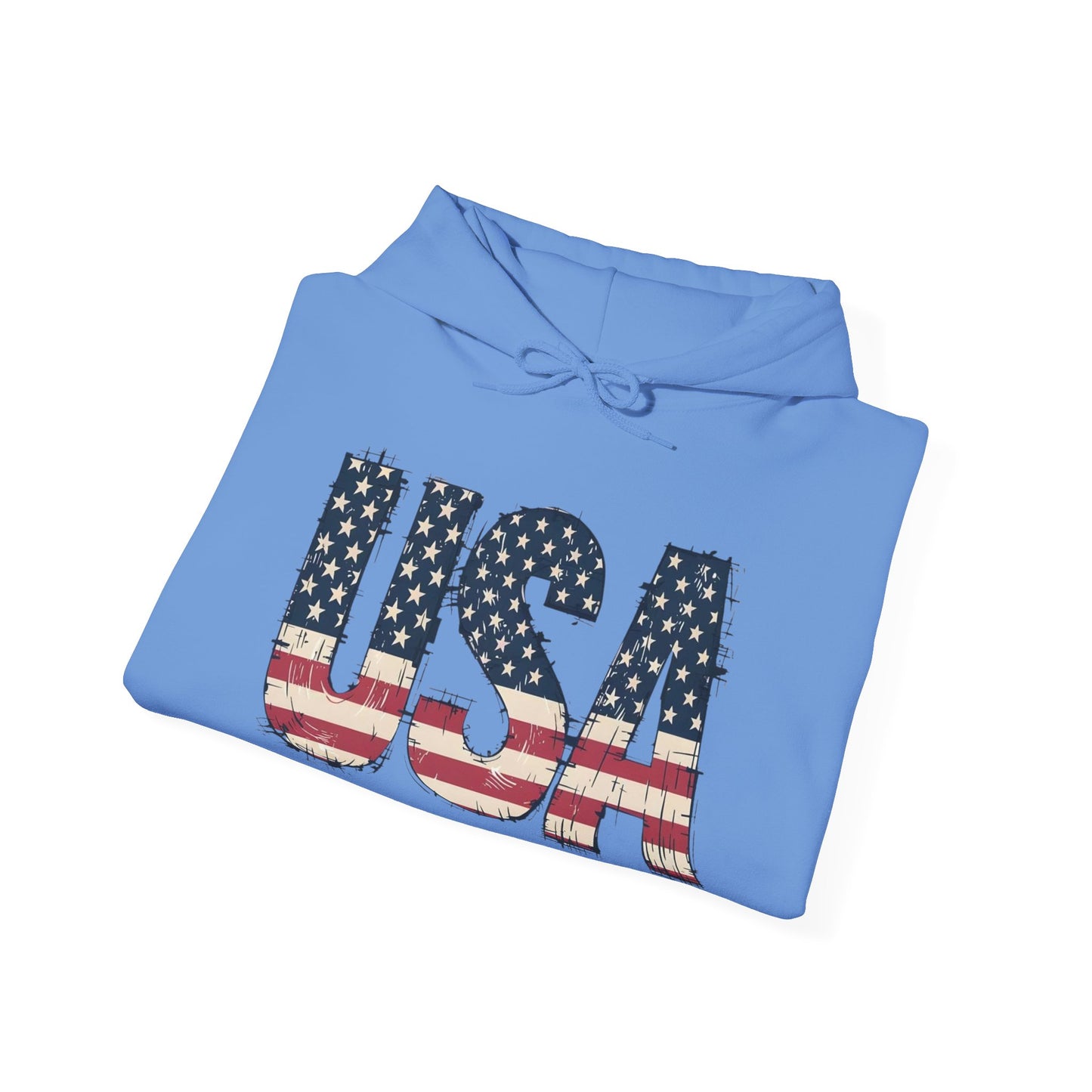 #250 USA Flag "USA Since 1776" Patriotic Hoodie