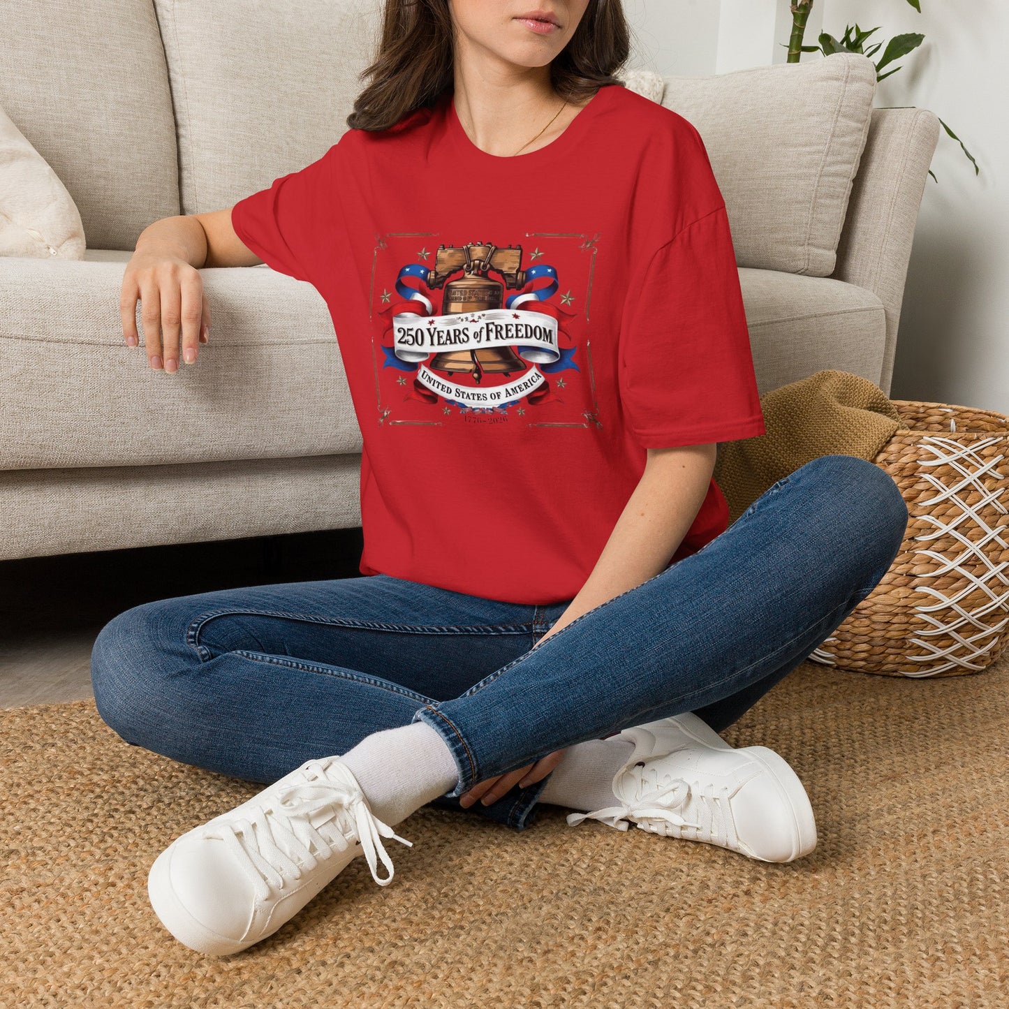 #250 250 Years of Freedom Liberty Bell Tee