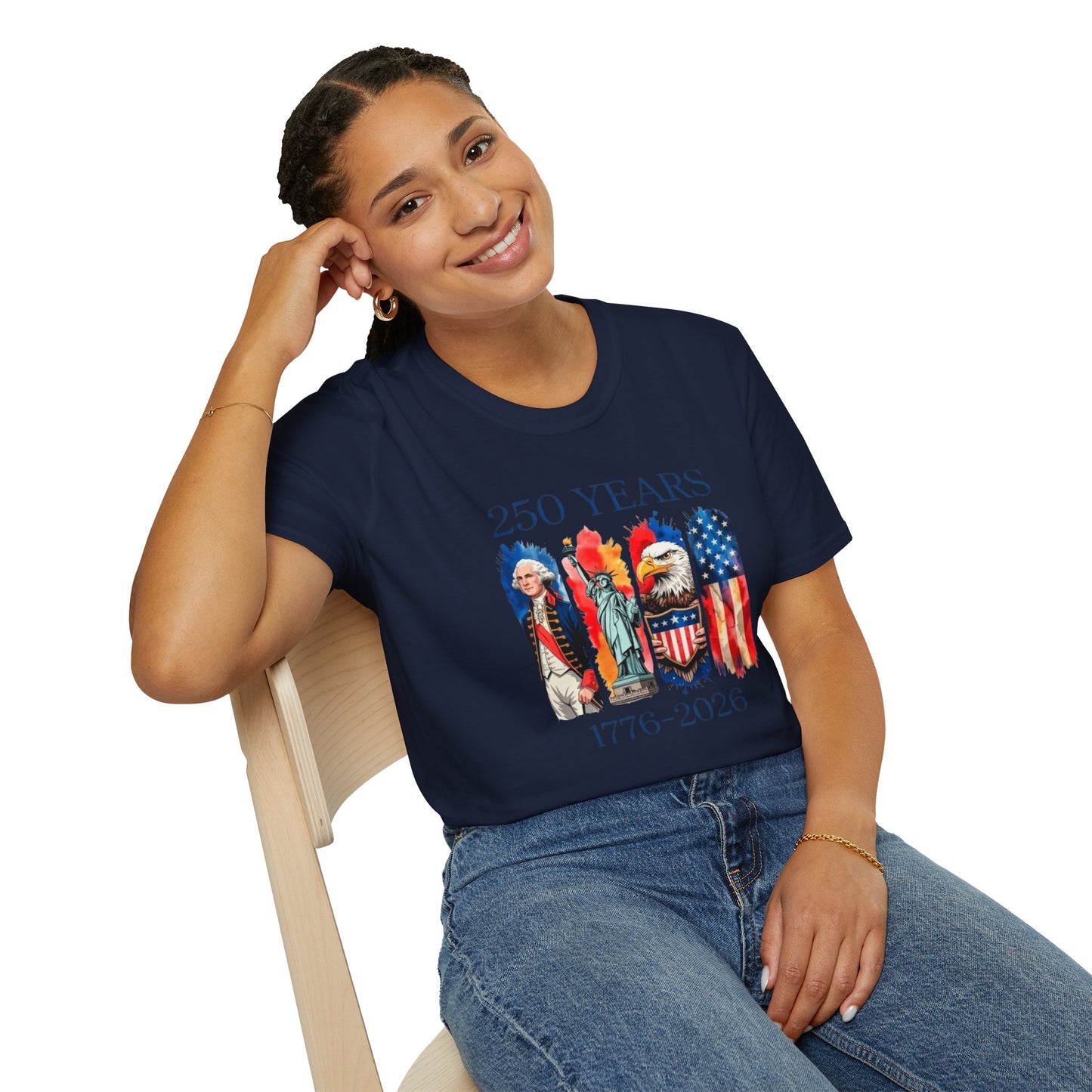 #250 250 Years American History Celebration 1776–2026 Patriotic T-Shirt