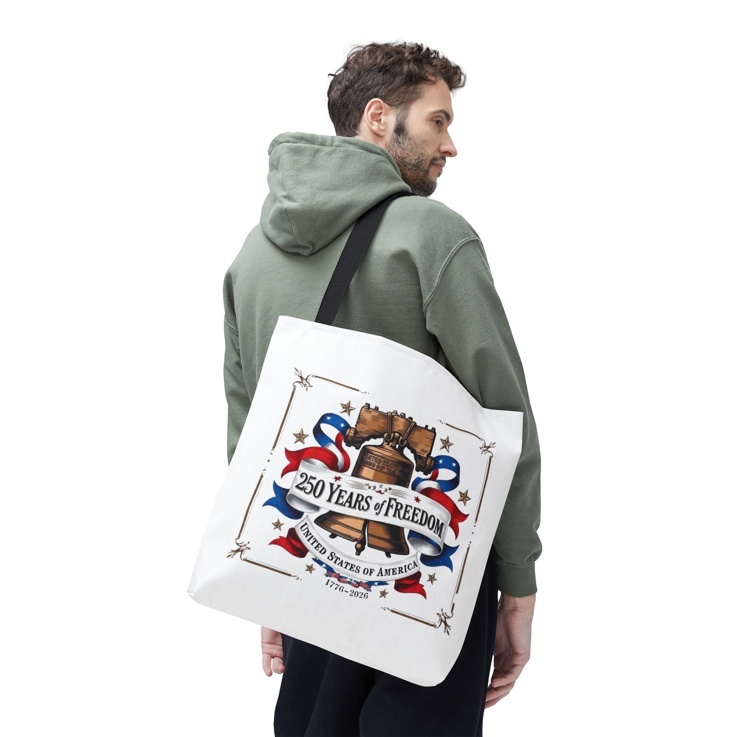 #250 250 Years of Freedom Liberty Bell Tote Bag