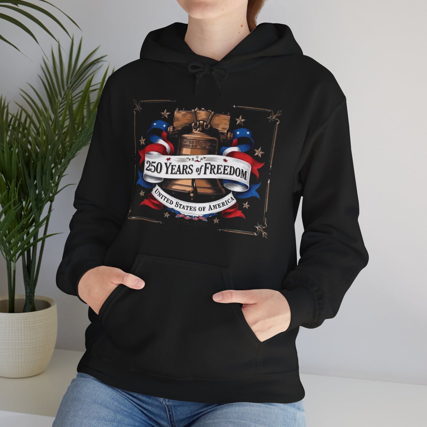 #250 250 Years of Freedom Liberty Bell Hoodie