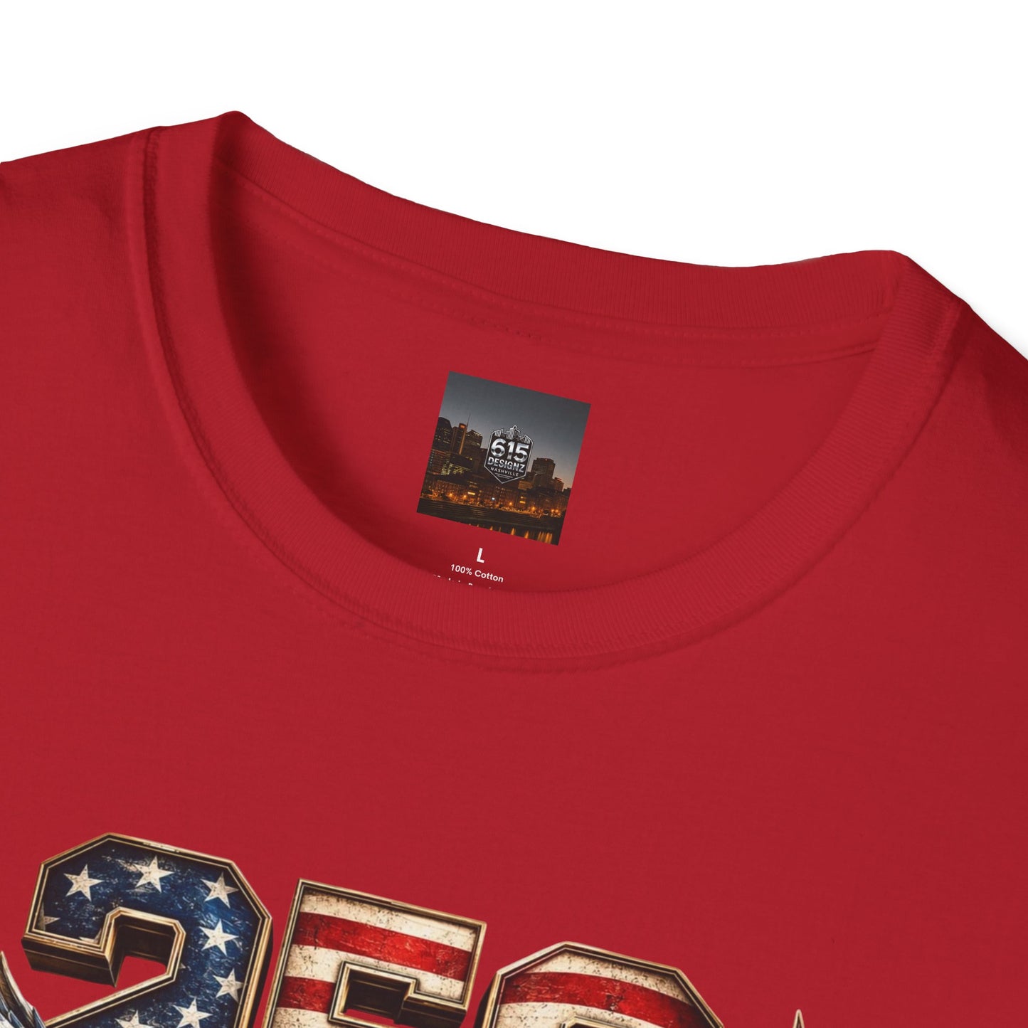 #250 250 Years of Freedom Eagle Patriotic American Flag Anniversary (1776–2026) T-Shirt