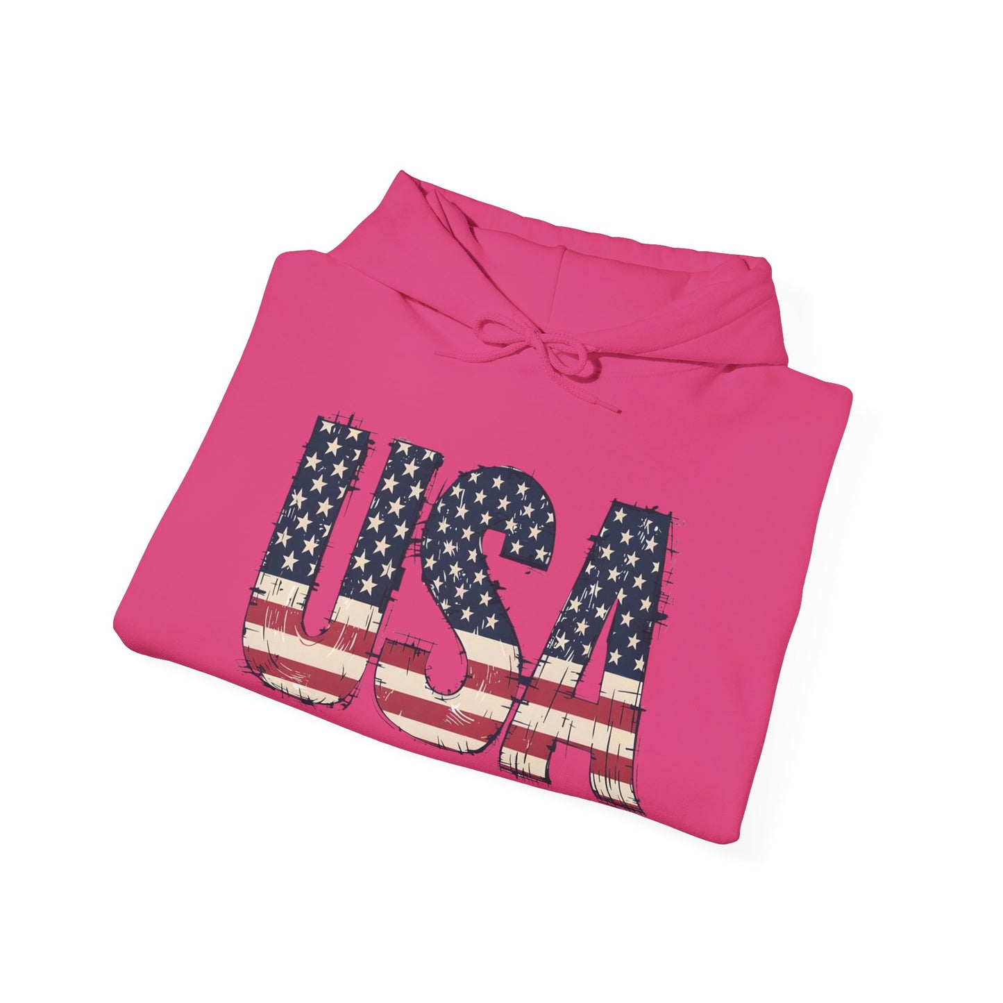 #250 USA Flag "USA Since 1776" Patriotic Hoodie