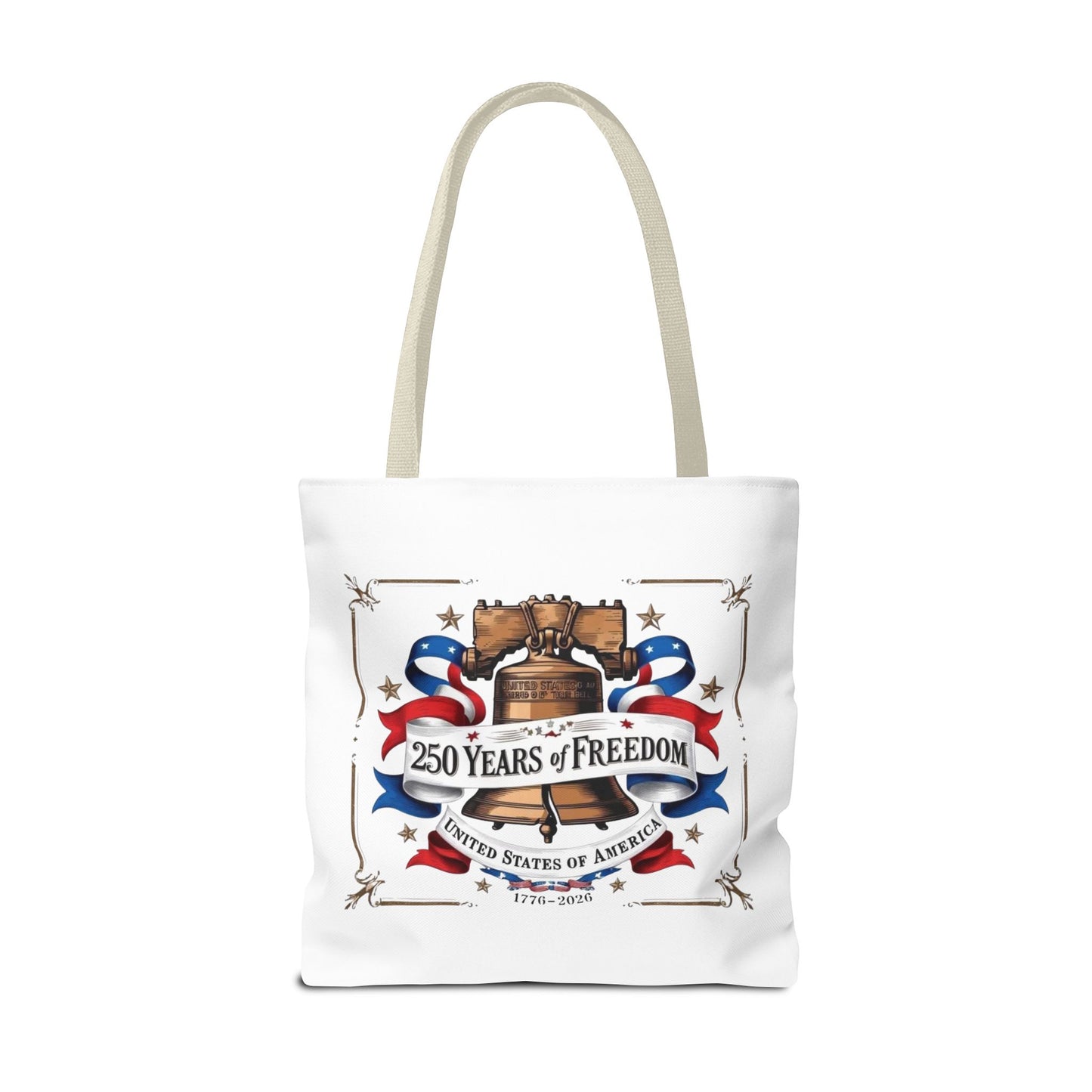 #250 250 Years of Freedom Liberty Bell Tote Bag