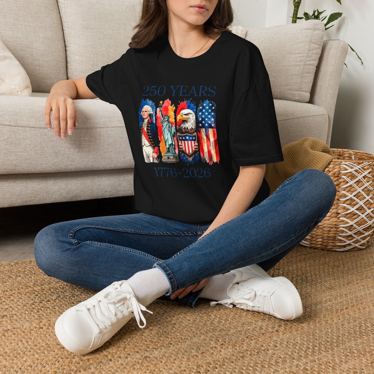 #250 250 Years American History Celebration 1776–2026 Patriotic T-Shirt