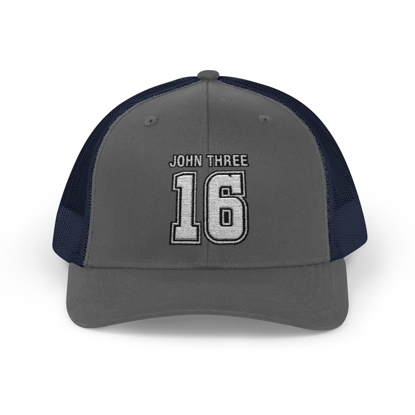 John Three 16 Vintage Varsity Trucker Cap