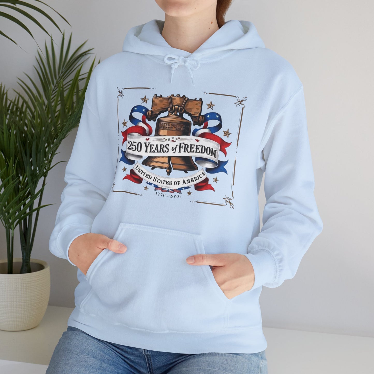 #250 250 Years of Freedom Liberty Bell Hoodie