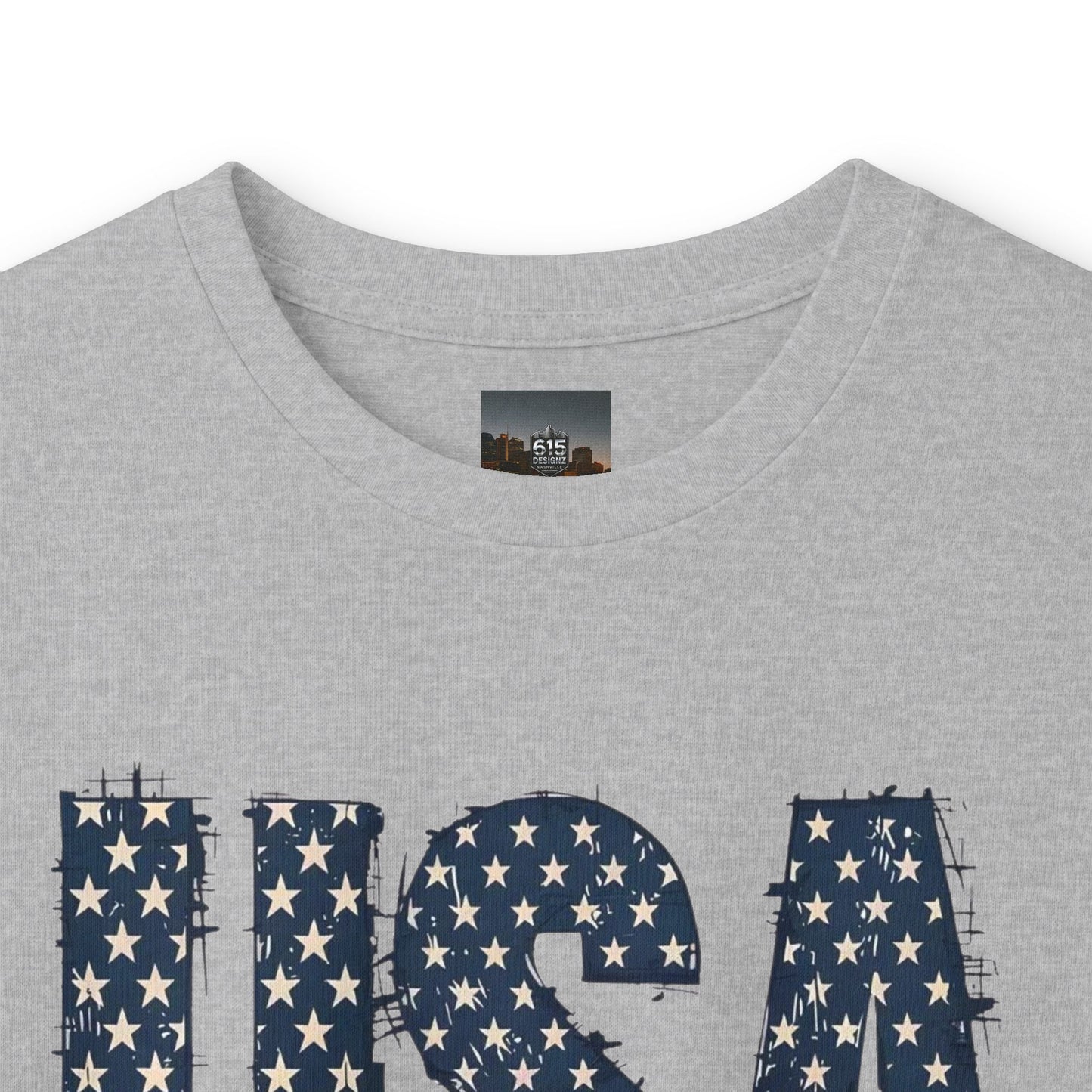 #250 USA Flag "USA Since 1776" Patriotic Long Sleeve Tee