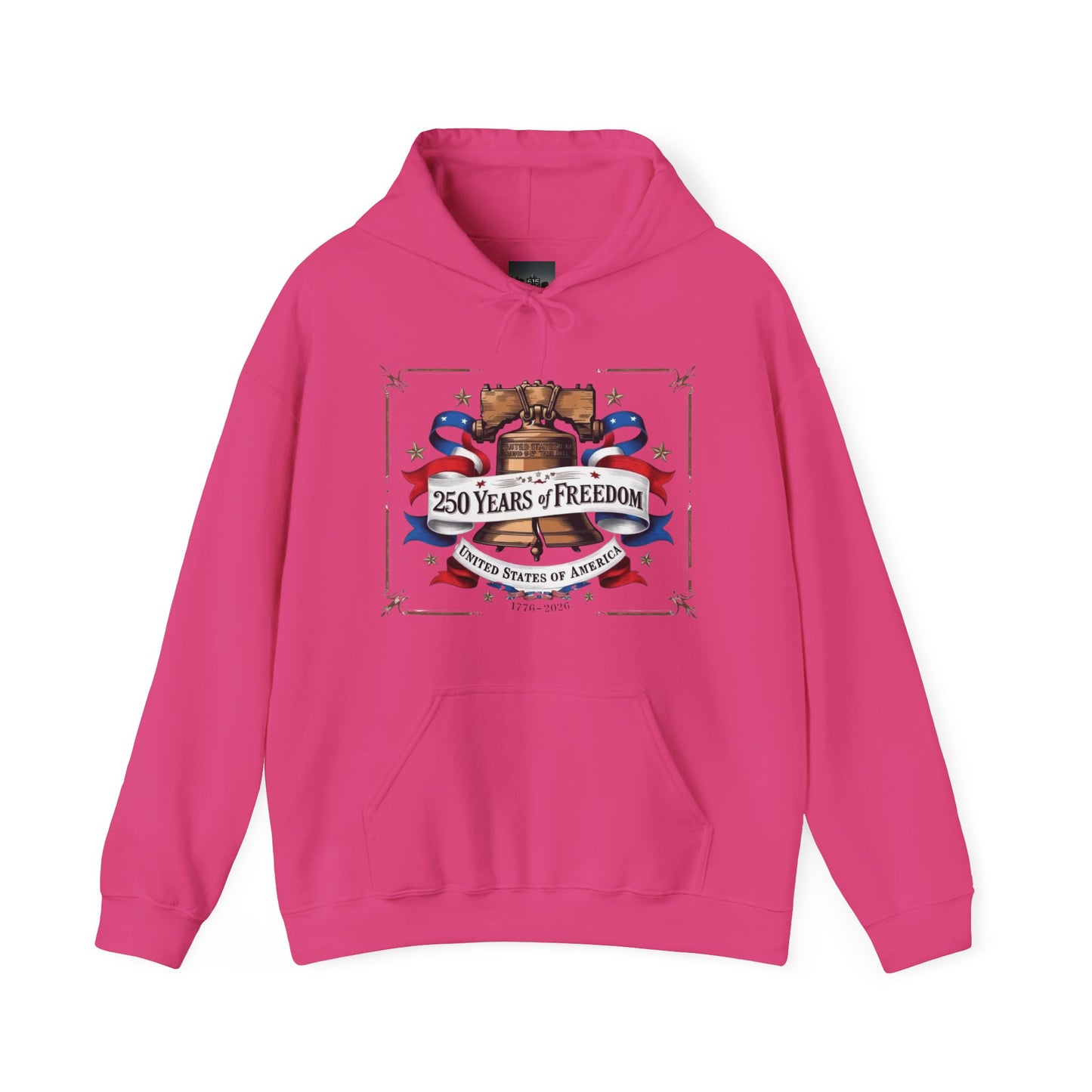#250 250 Years of Freedom Liberty Bell Hoodie