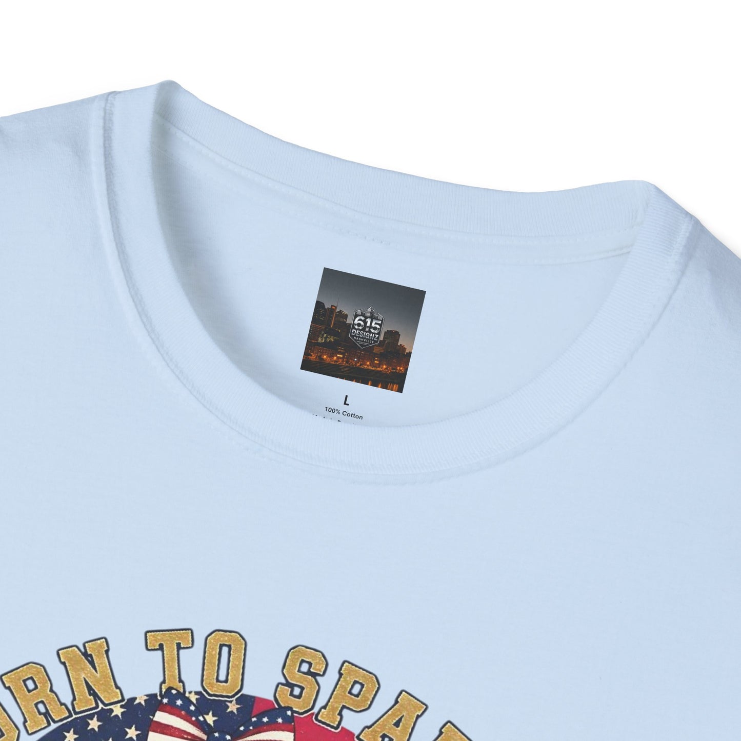 #250 "Born to Sparkle Since 1776" Patriotic T-Shirt
