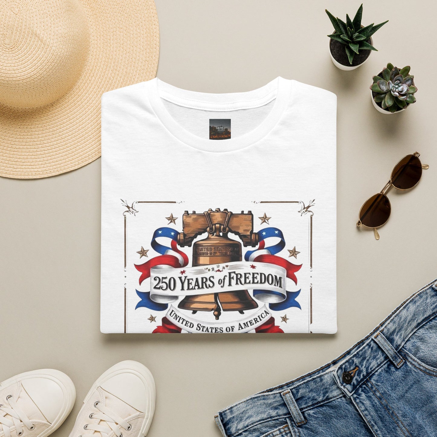 #250 250 Years of Freedom Liberty Bell Tee