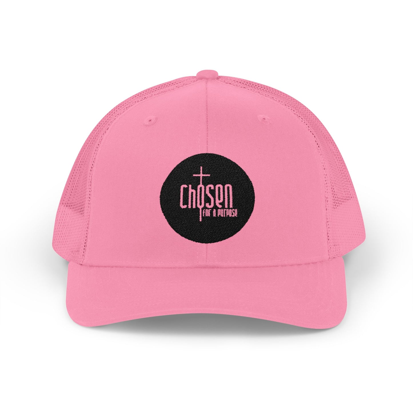 Chosen for a Purpose Trucker Cap — Embroidered Christian Snapback Hat