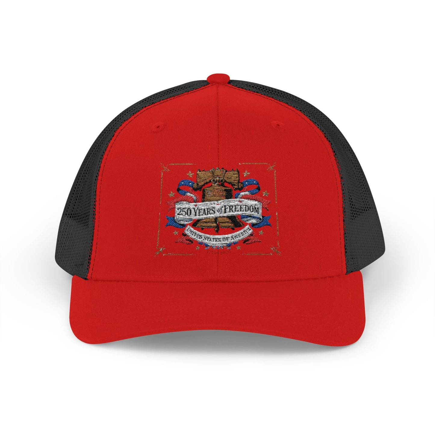 #250 250 Years of Freedom Liberty Bell Snapback Trucker Cap