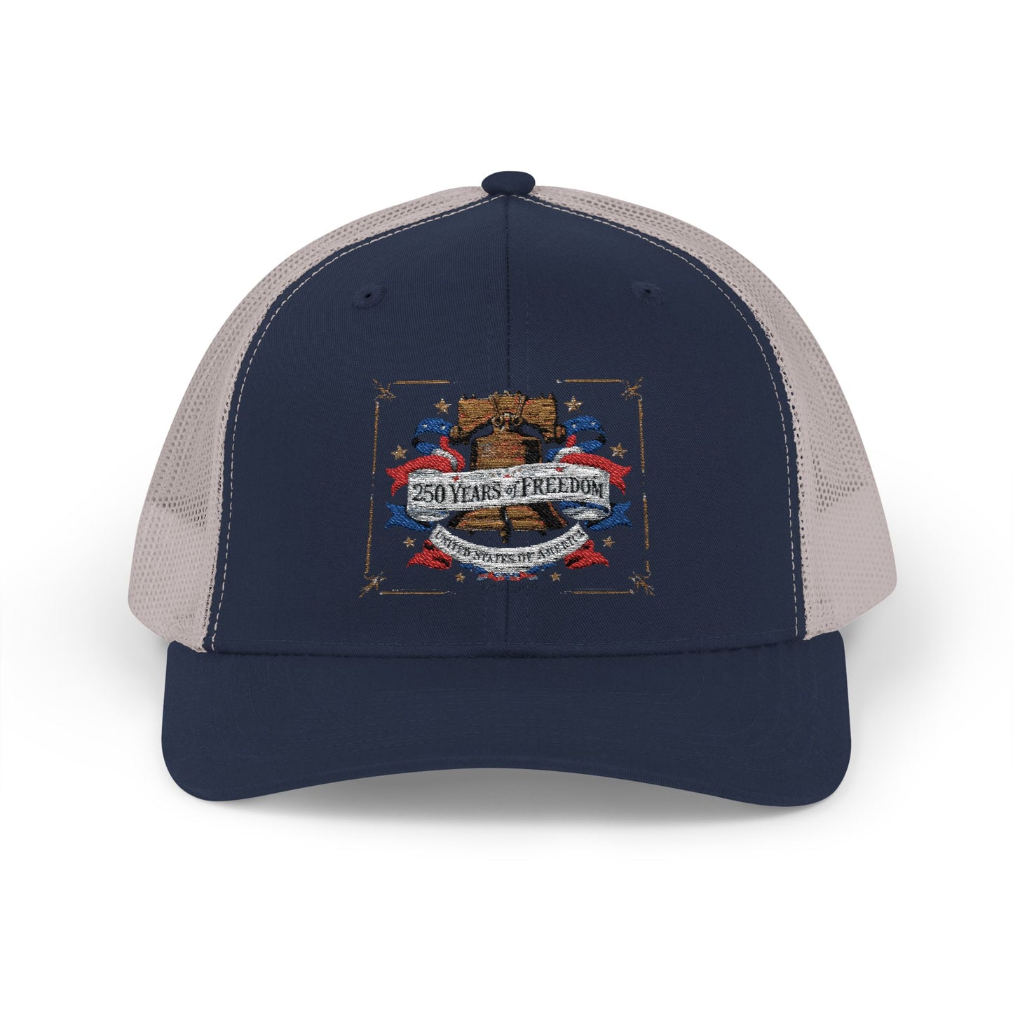 #250 250 Years of Freedom Liberty Bell Snapback Trucker Cap