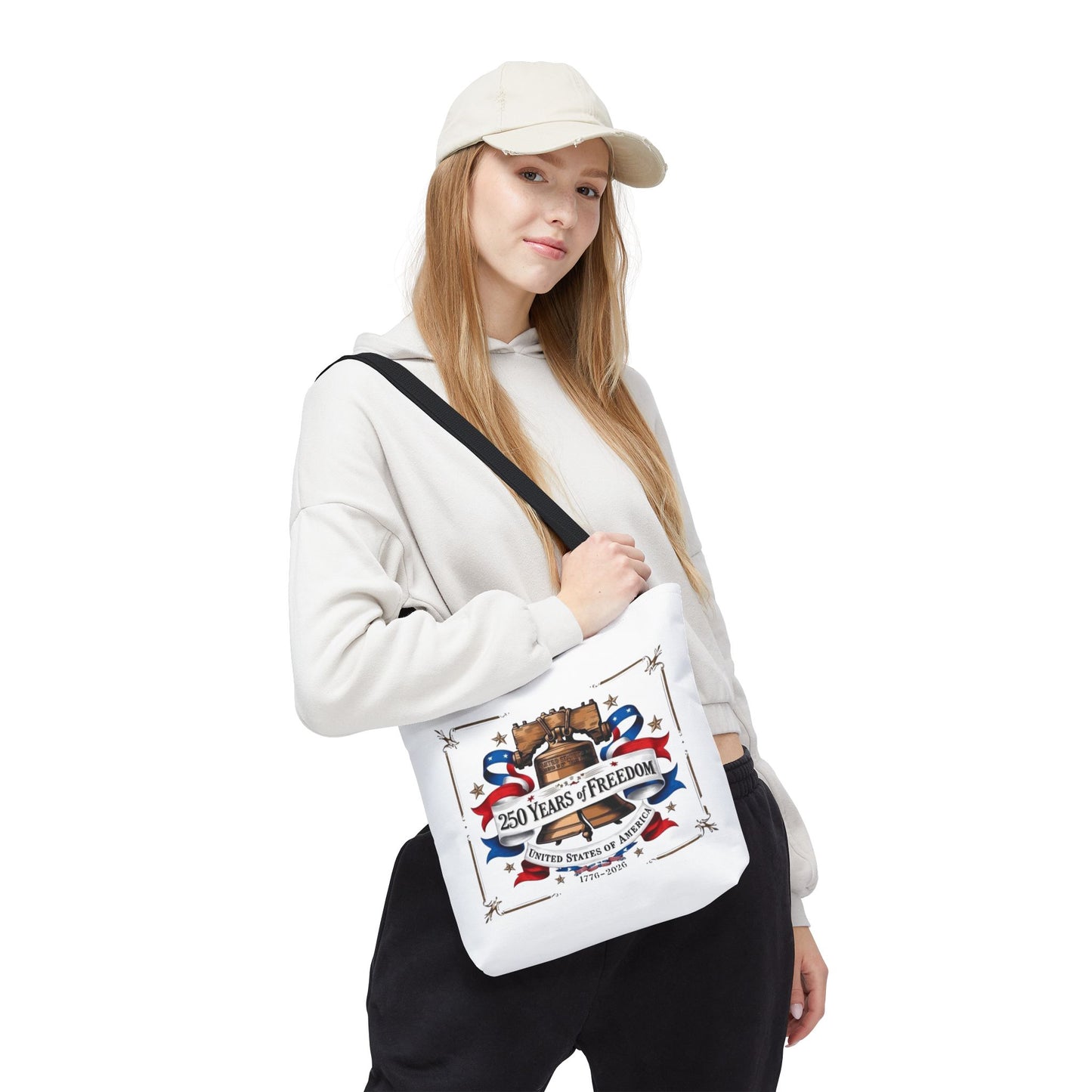 #250 250 Years of Freedom Liberty Bell Tote Bag