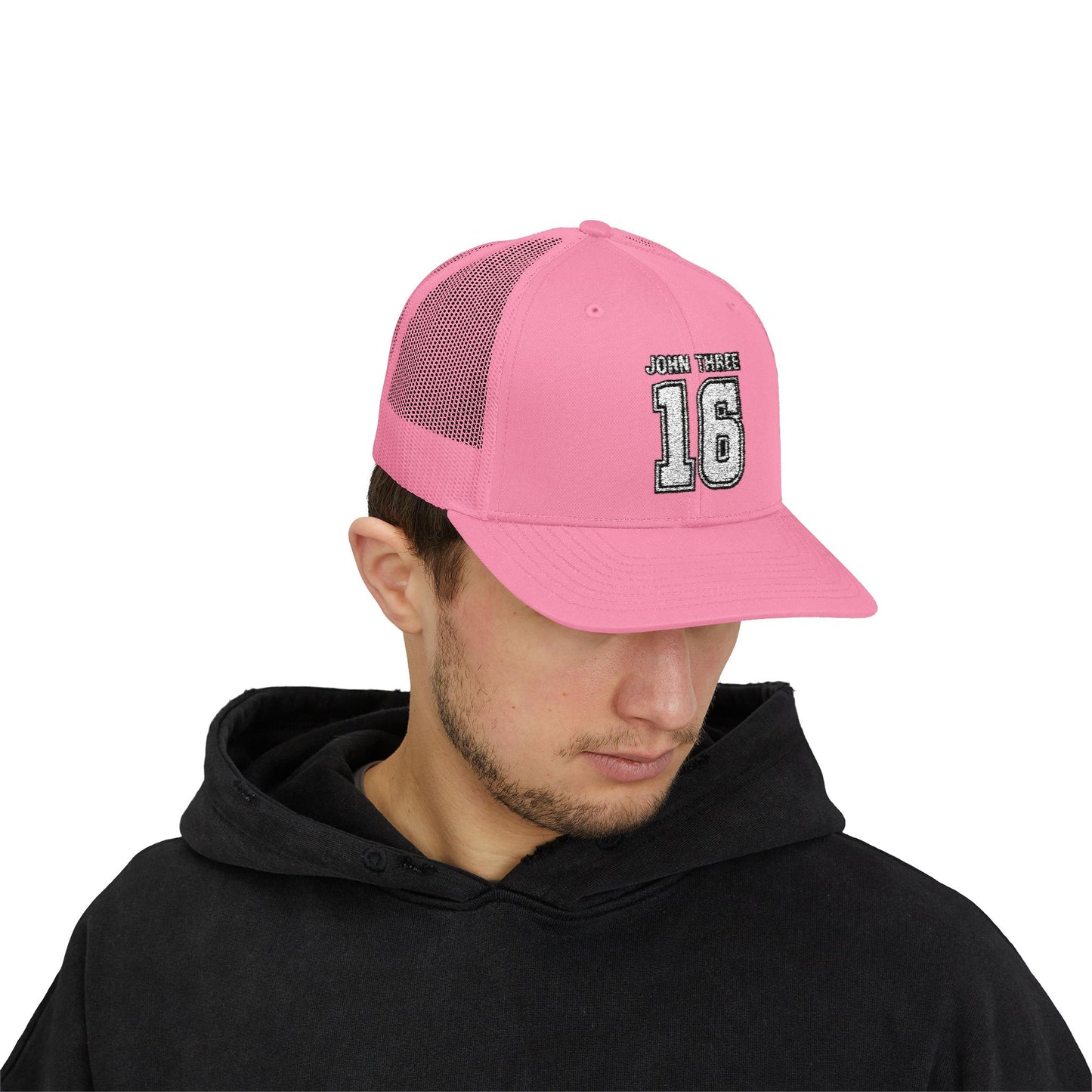John Three 16 Vintage Varsity Trucker Cap