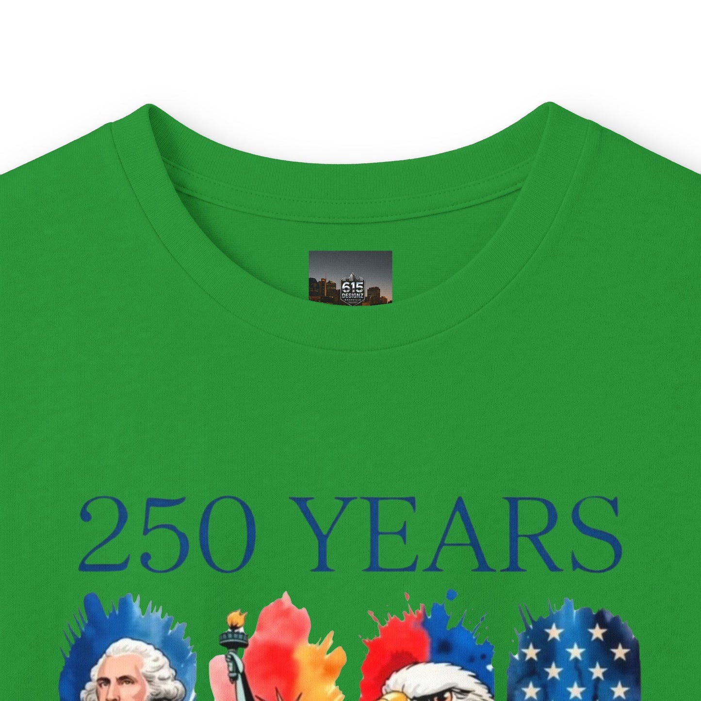 #250 250 Years American History Celebration 1776–2026 Patriotic Long Sleeve Tee