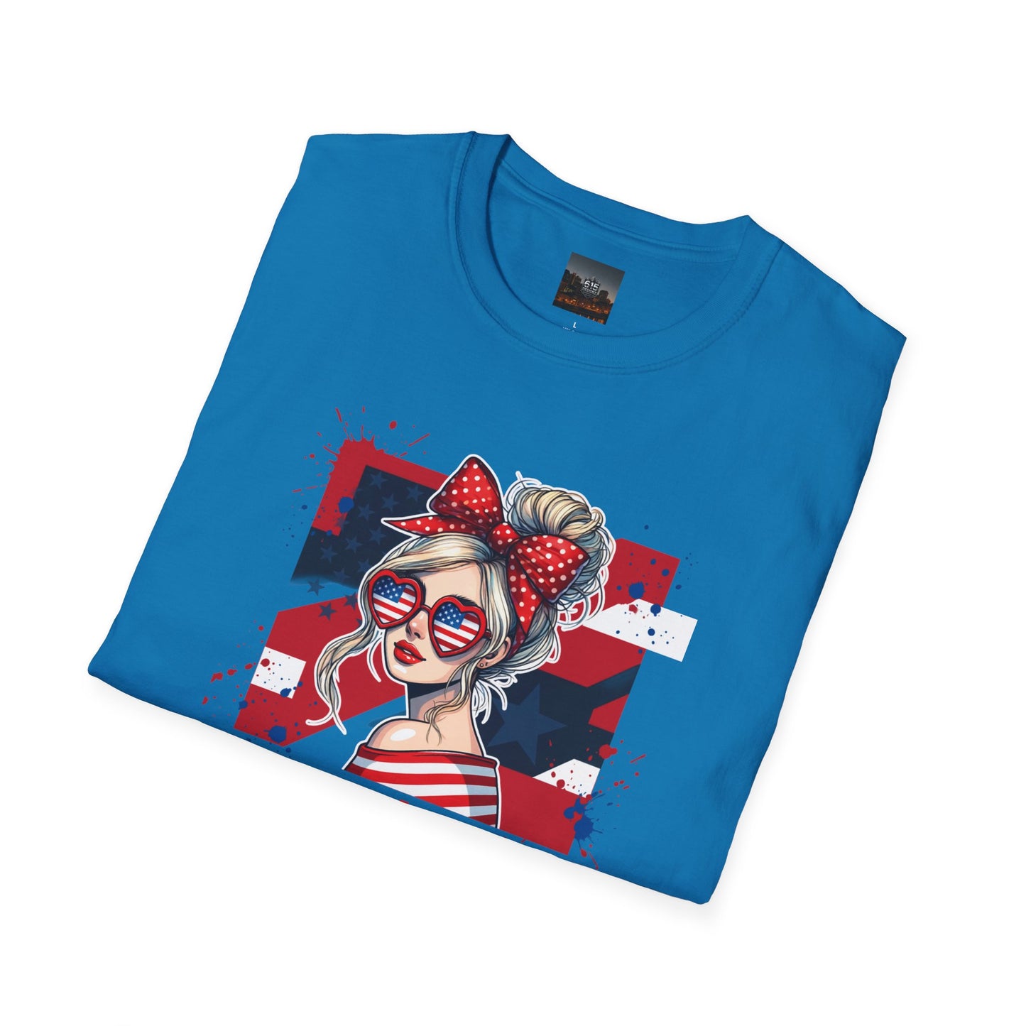 #250 All American Girl Patriotic T-Shirt