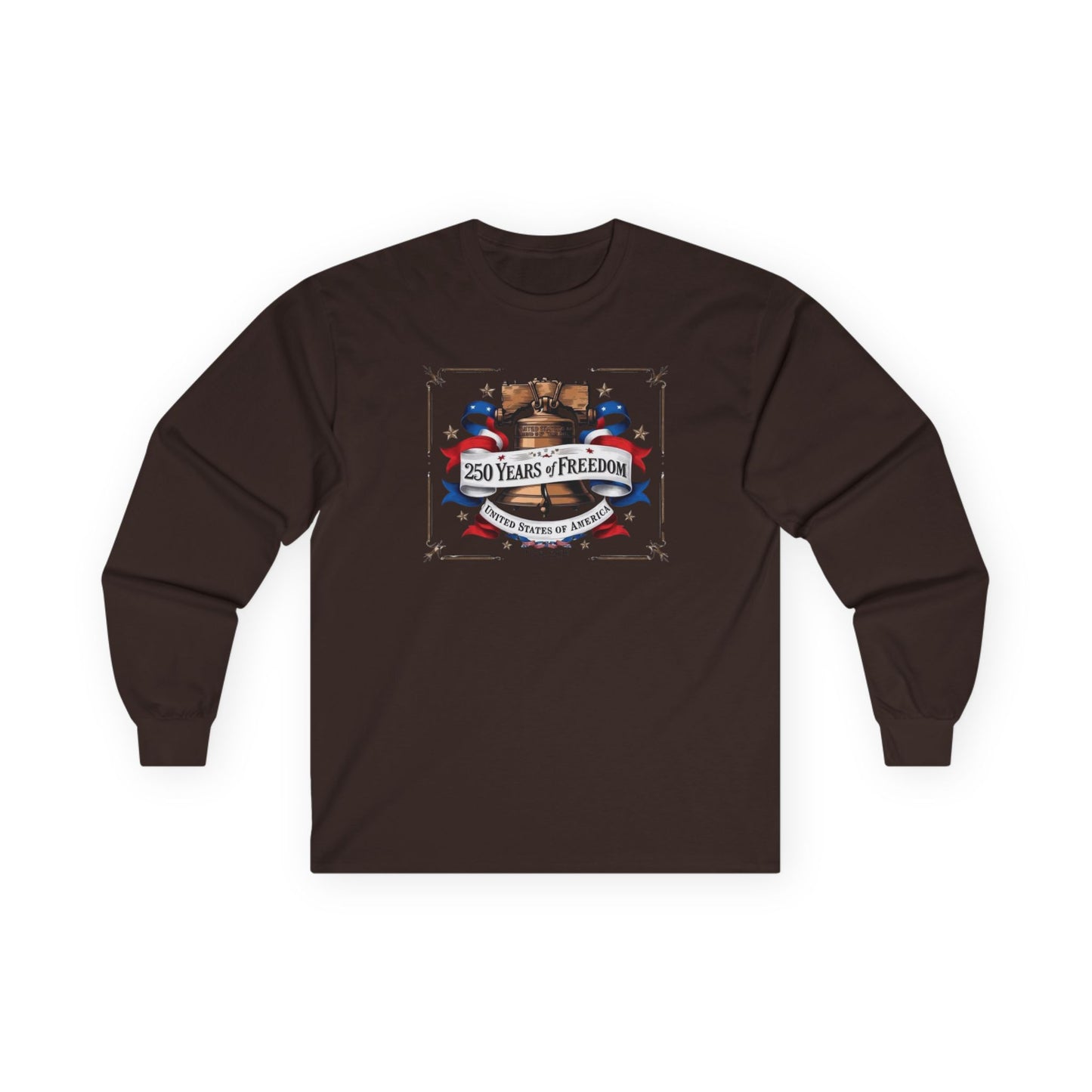 #250 250 Years of Freedom Liberty Bell Long Sleeve Tee