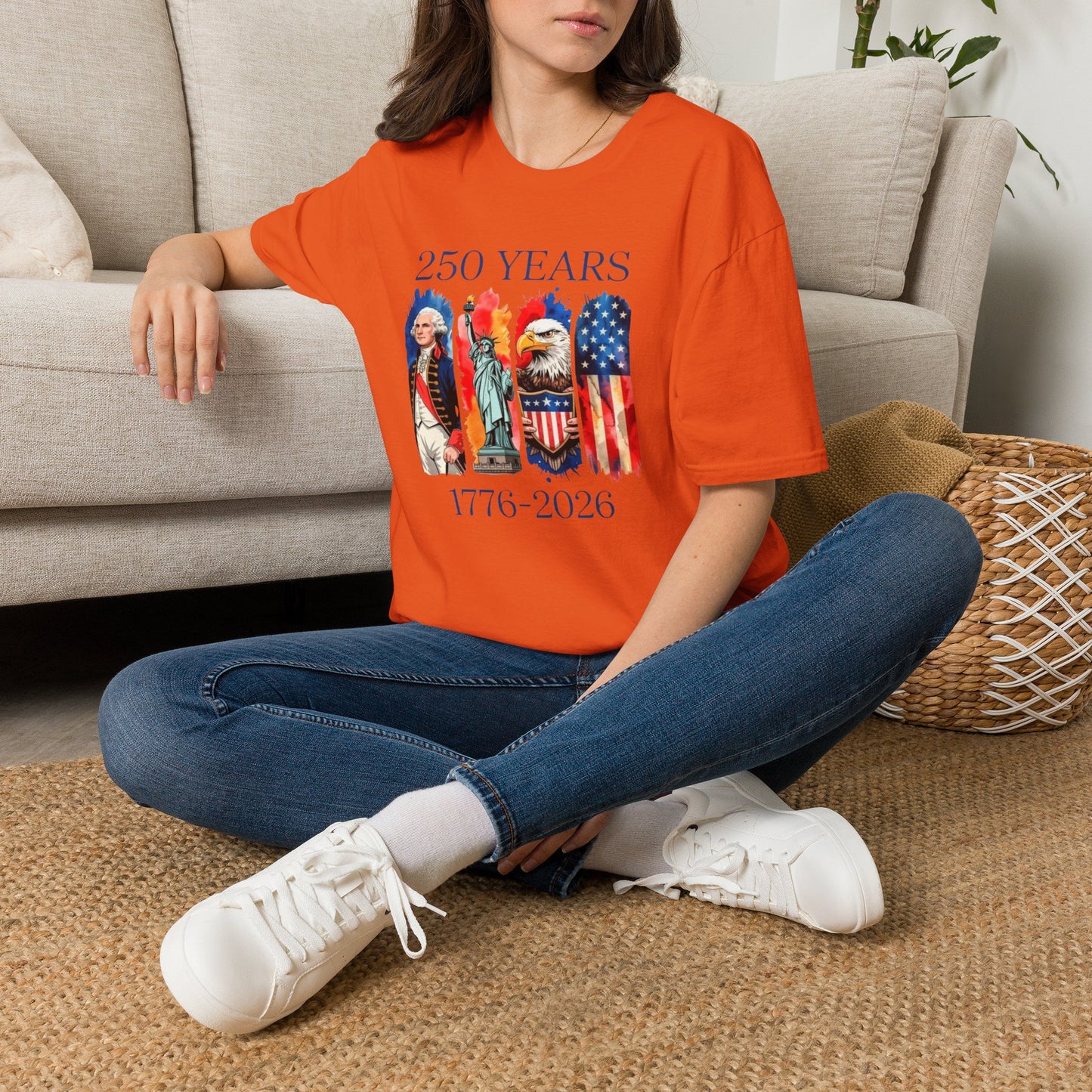 #250 250 Years American History Celebration 1776–2026 Patriotic T-Shirt