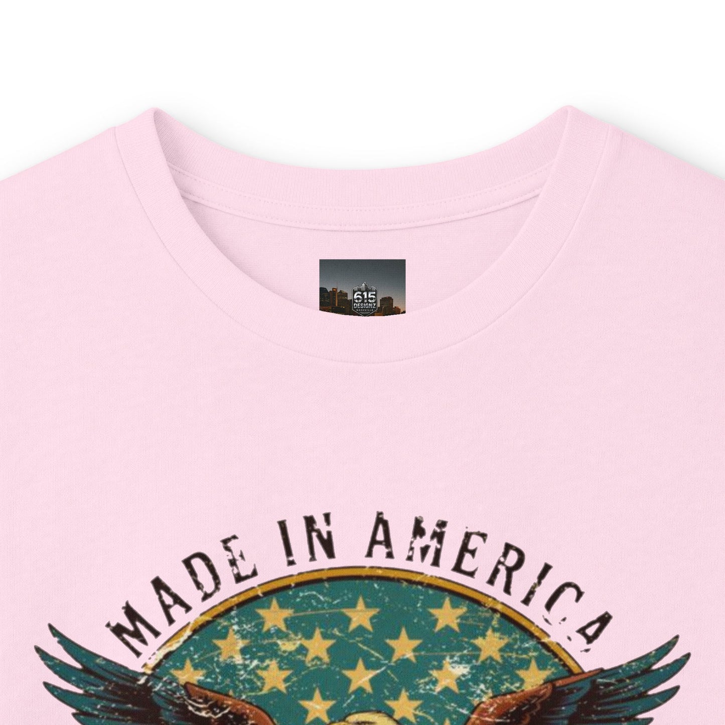 #250 Made in America Eagle 250th Anniversary Patriotic Long Sleeve Tee