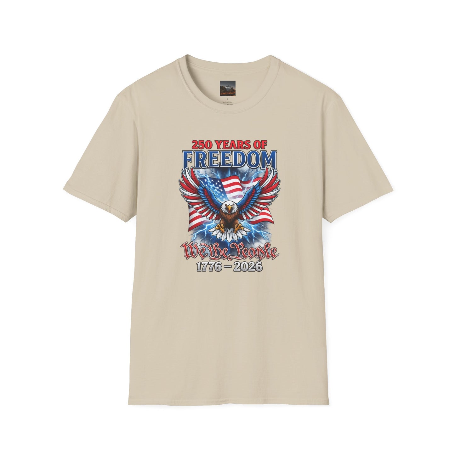#250 250 Years of Freedom 1776–2026 Eagle T-Shirt