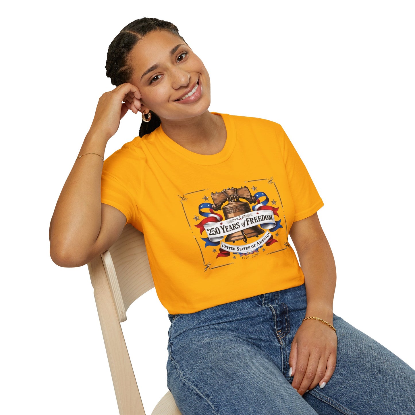 #250 250 Years of Freedom Liberty Bell Tee