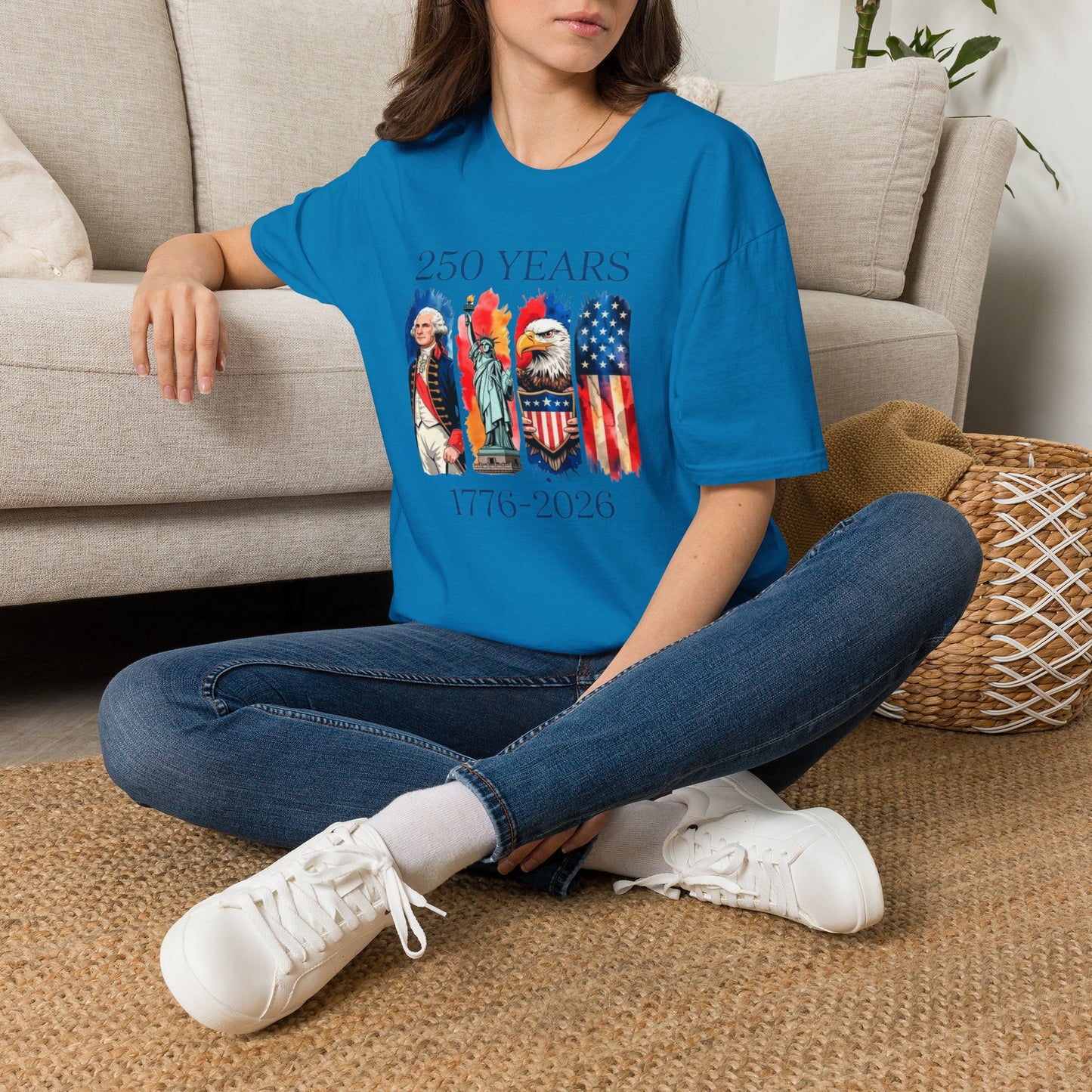 #250 250 Years American History Celebration 1776–2026 Patriotic T-Shirt