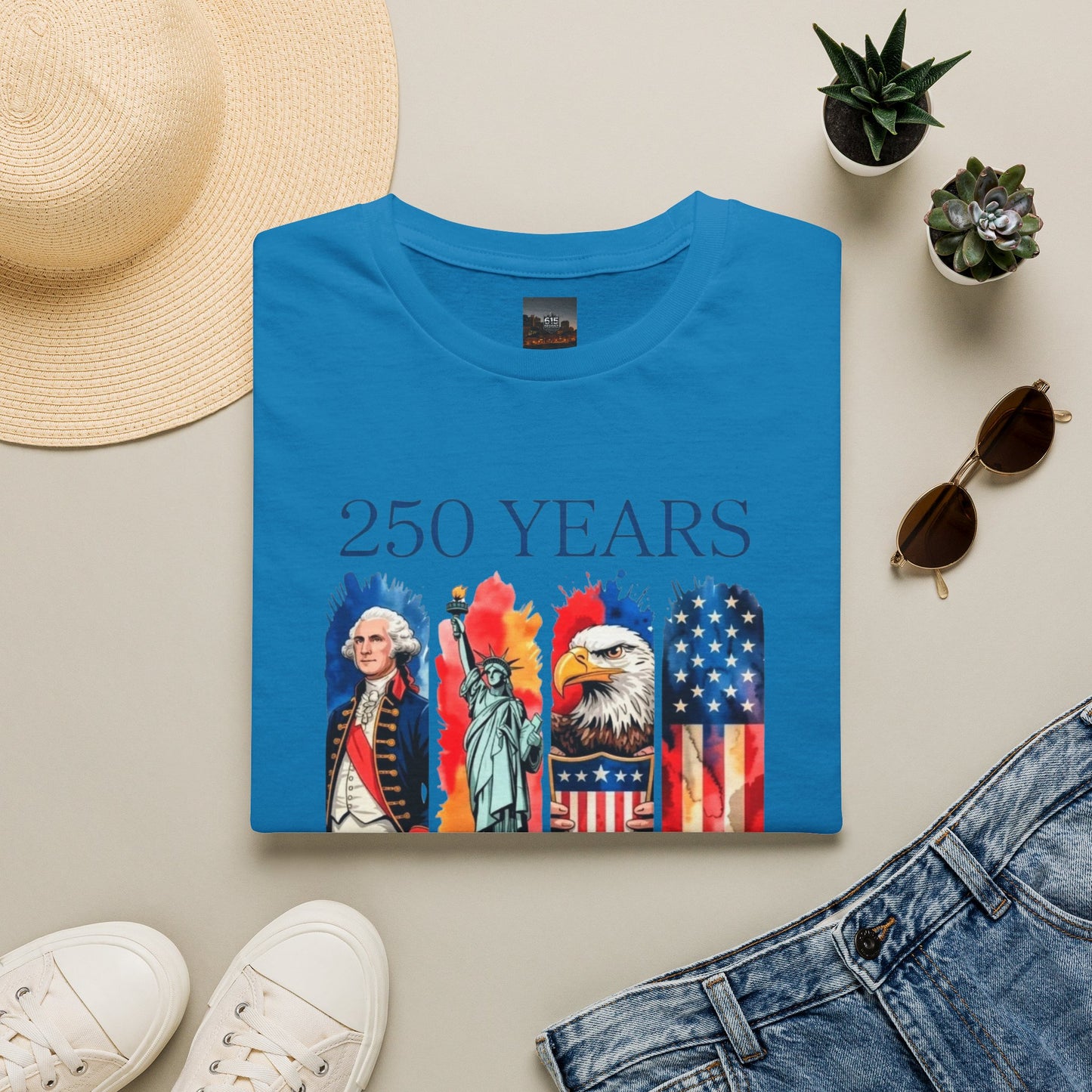 #250 250 Years American History Celebration 1776–2026 Patriotic T-Shirt