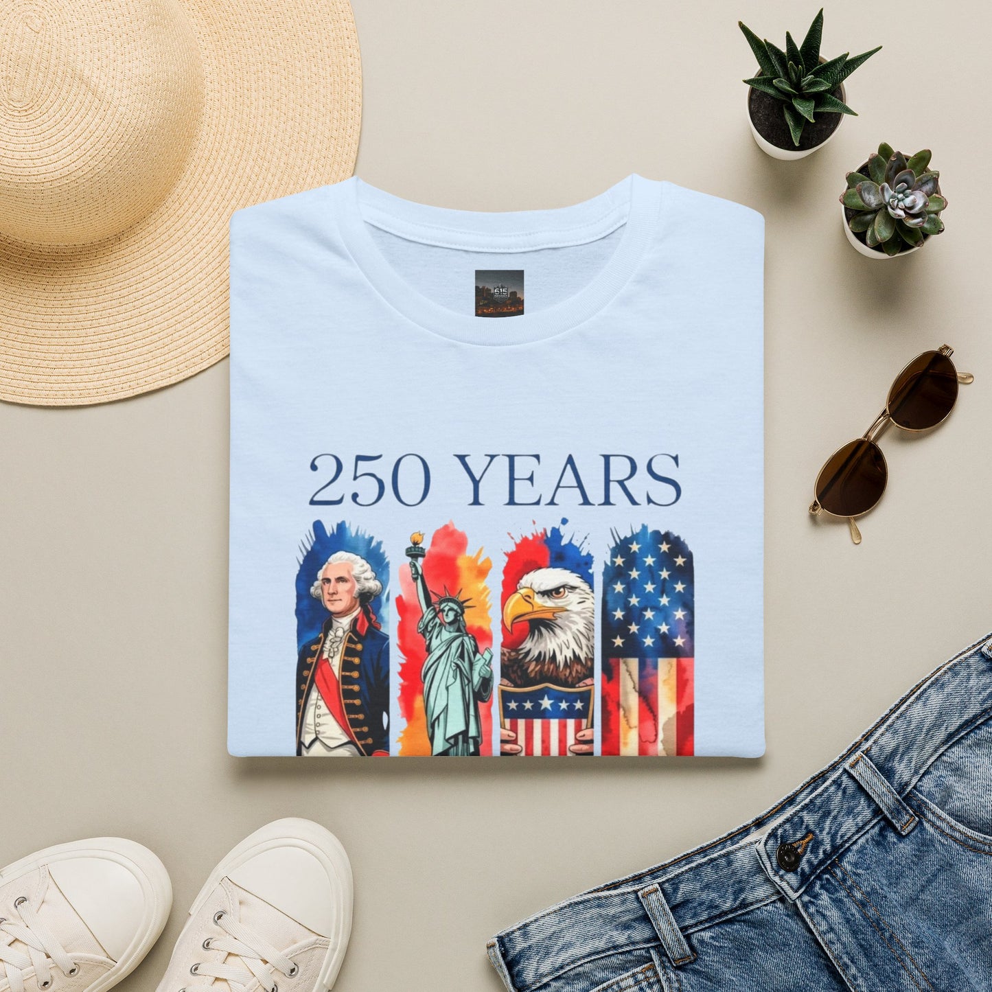 #250 250 Years American History Celebration 1776–2026 Patriotic T-Shirt