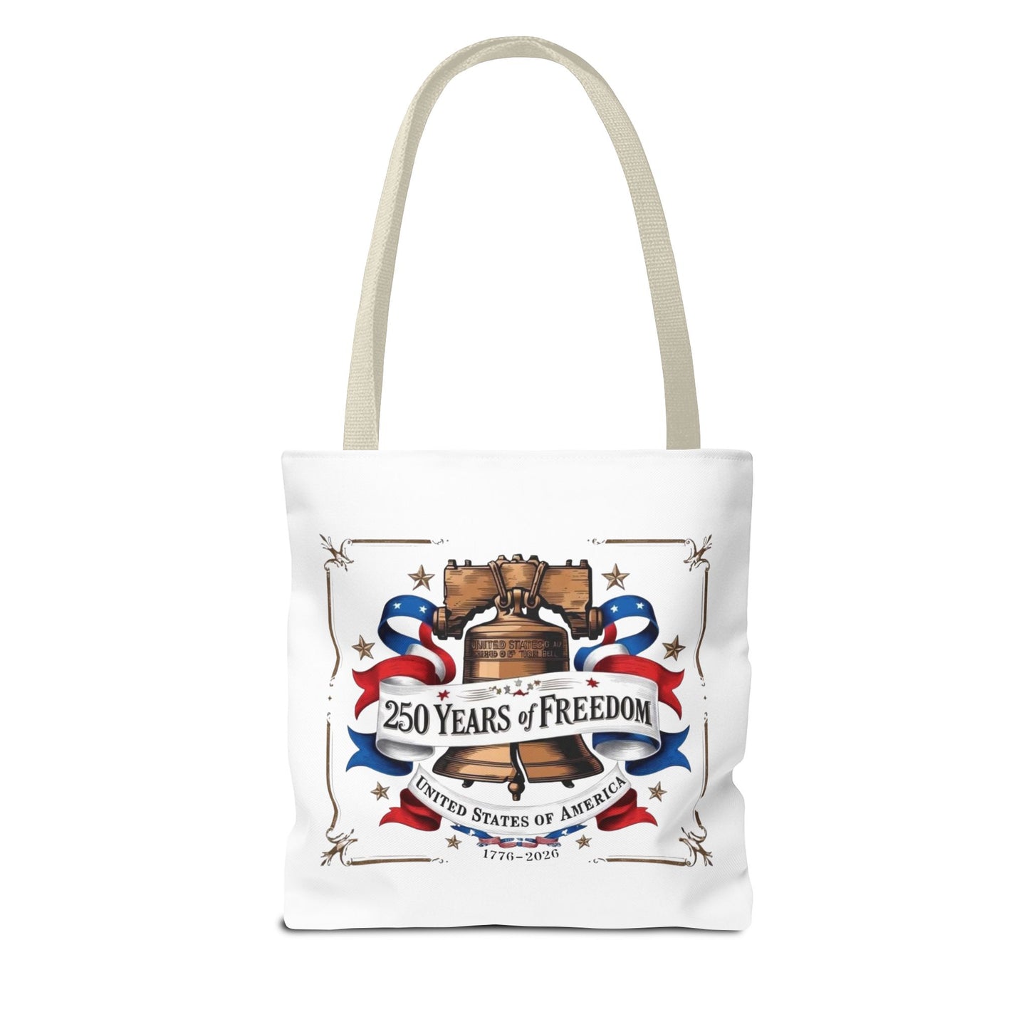 #250 250 Years of Freedom Liberty Bell Tote Bag