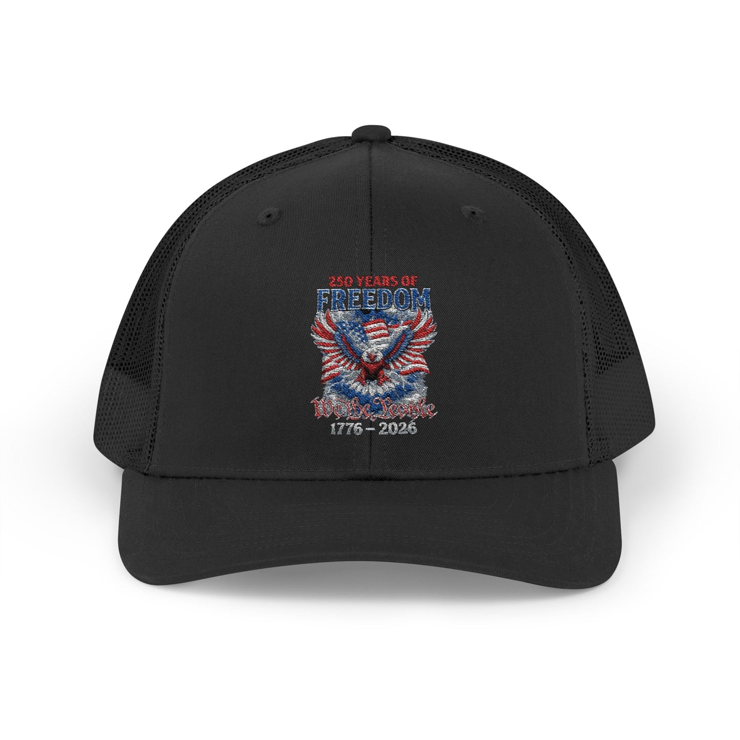 #250 250 Years of Freedom 1776–2026 Eagle Snapback Trucker Cap
