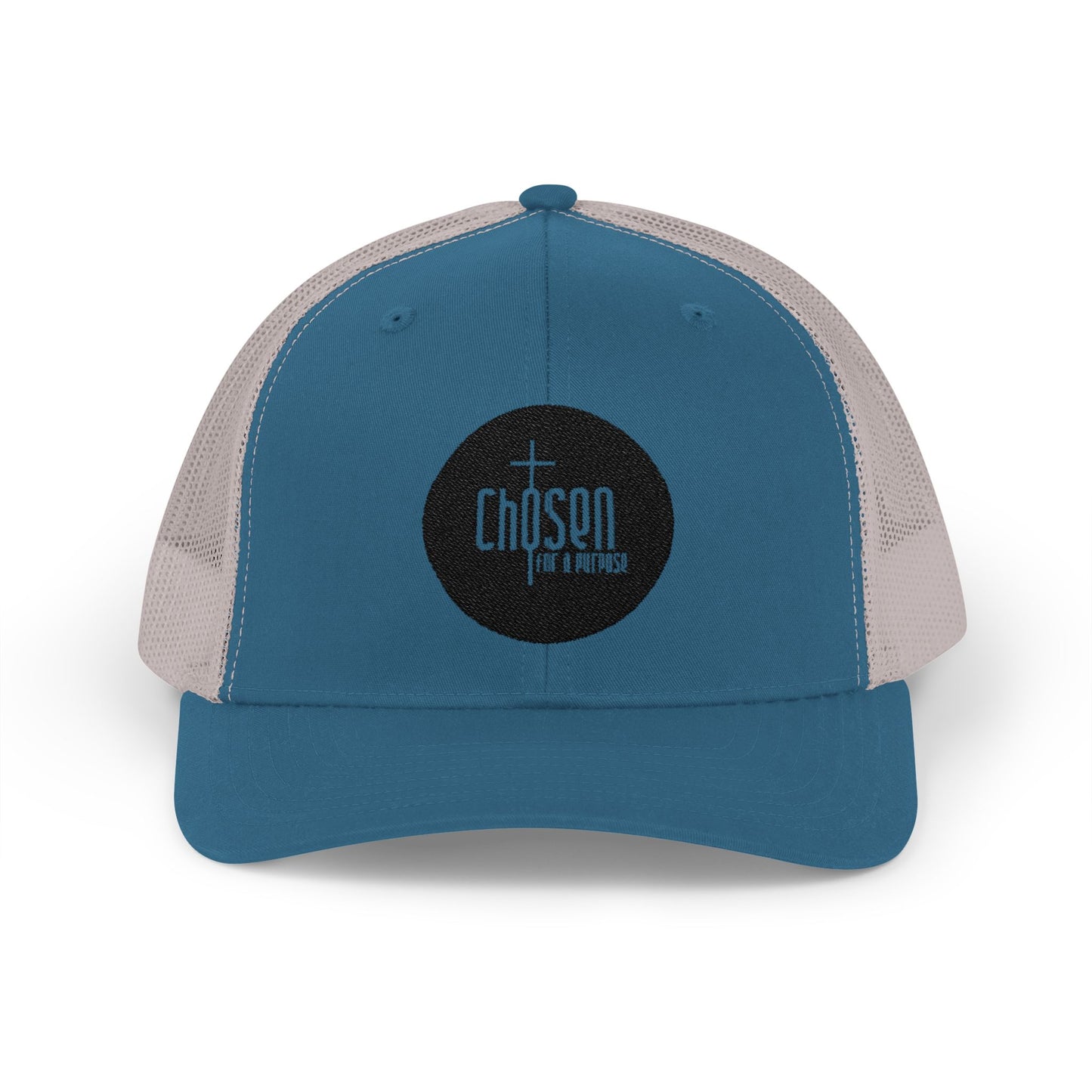 Chosen for a Purpose Trucker Cap — Embroidered Christian Snapback Hat