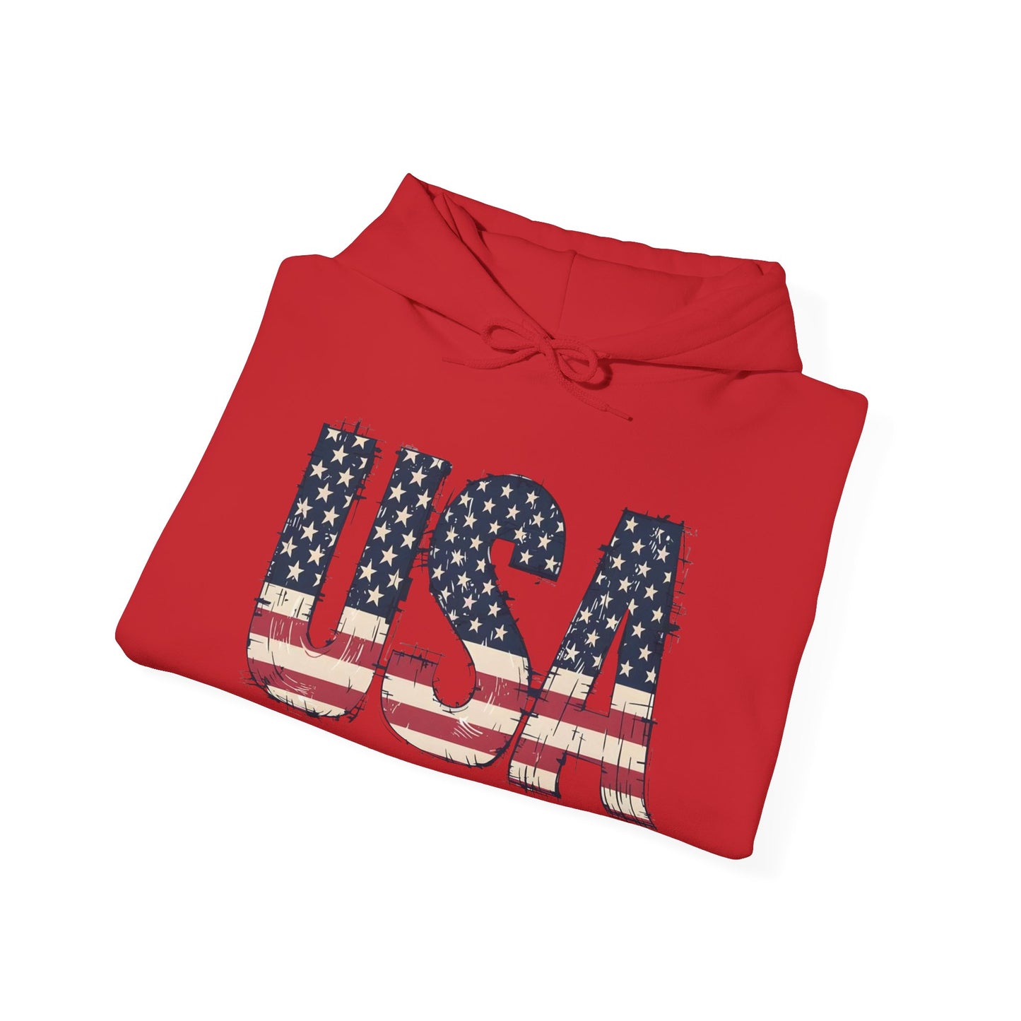 #250 USA Flag "USA Since 1776" Patriotic Hoodie