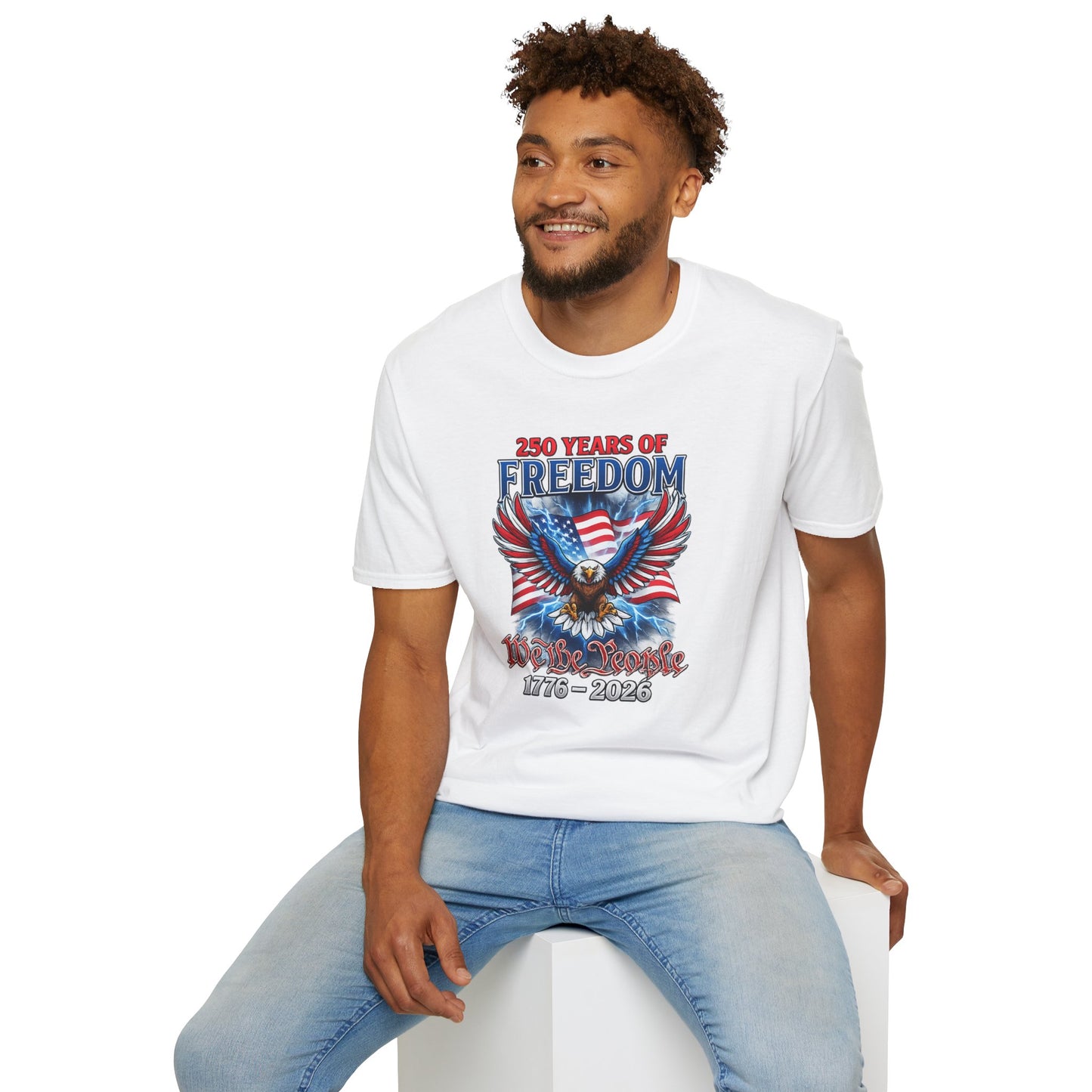 #250 250 Years of Freedom 1776–2026 Eagle T-Shirt