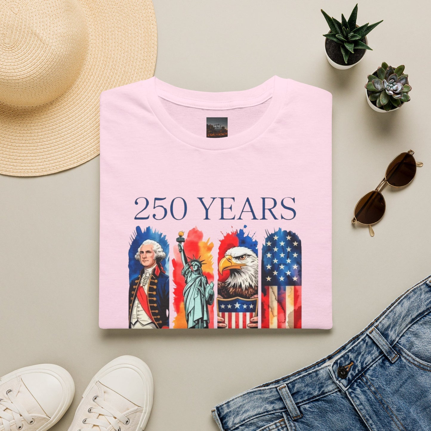 #250 250 Years American History Celebration 1776–2026 Patriotic T-Shirt