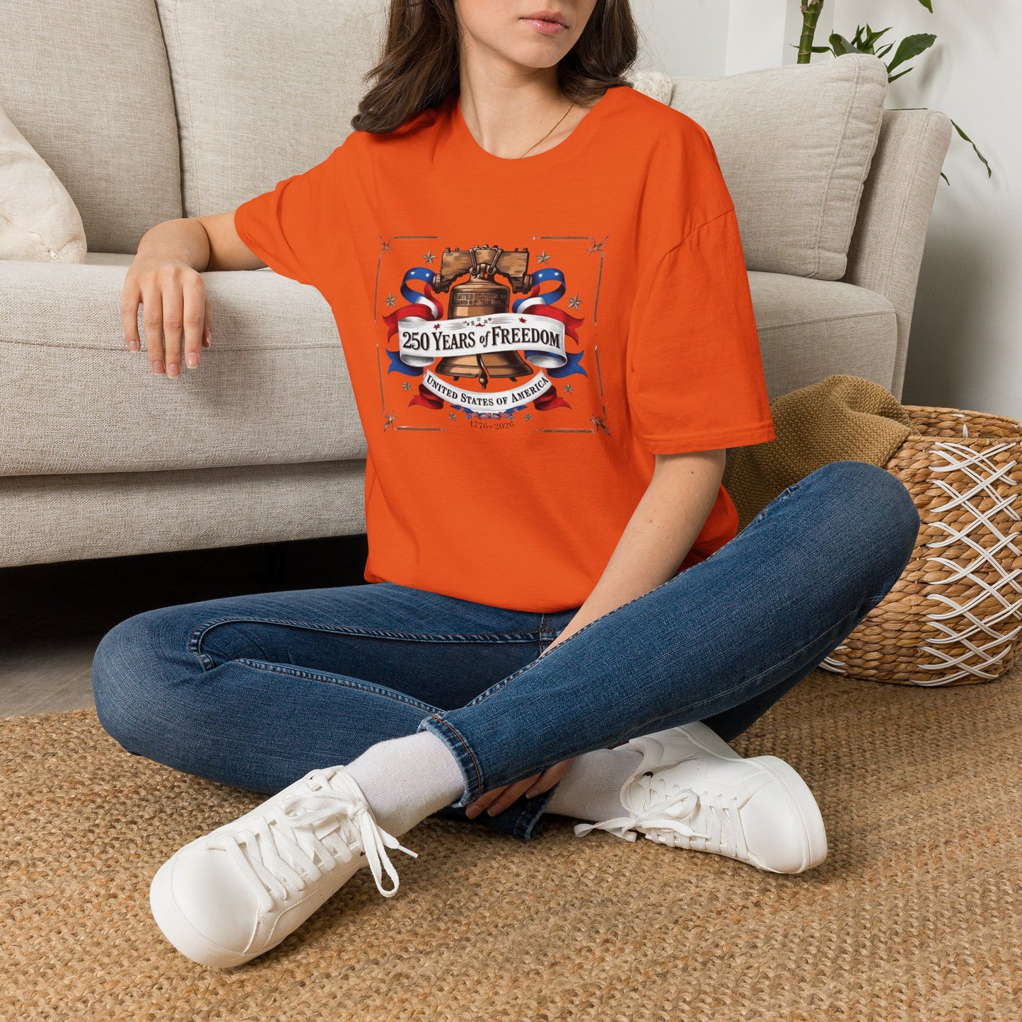 #250 250 Years of Freedom Liberty Bell Tee