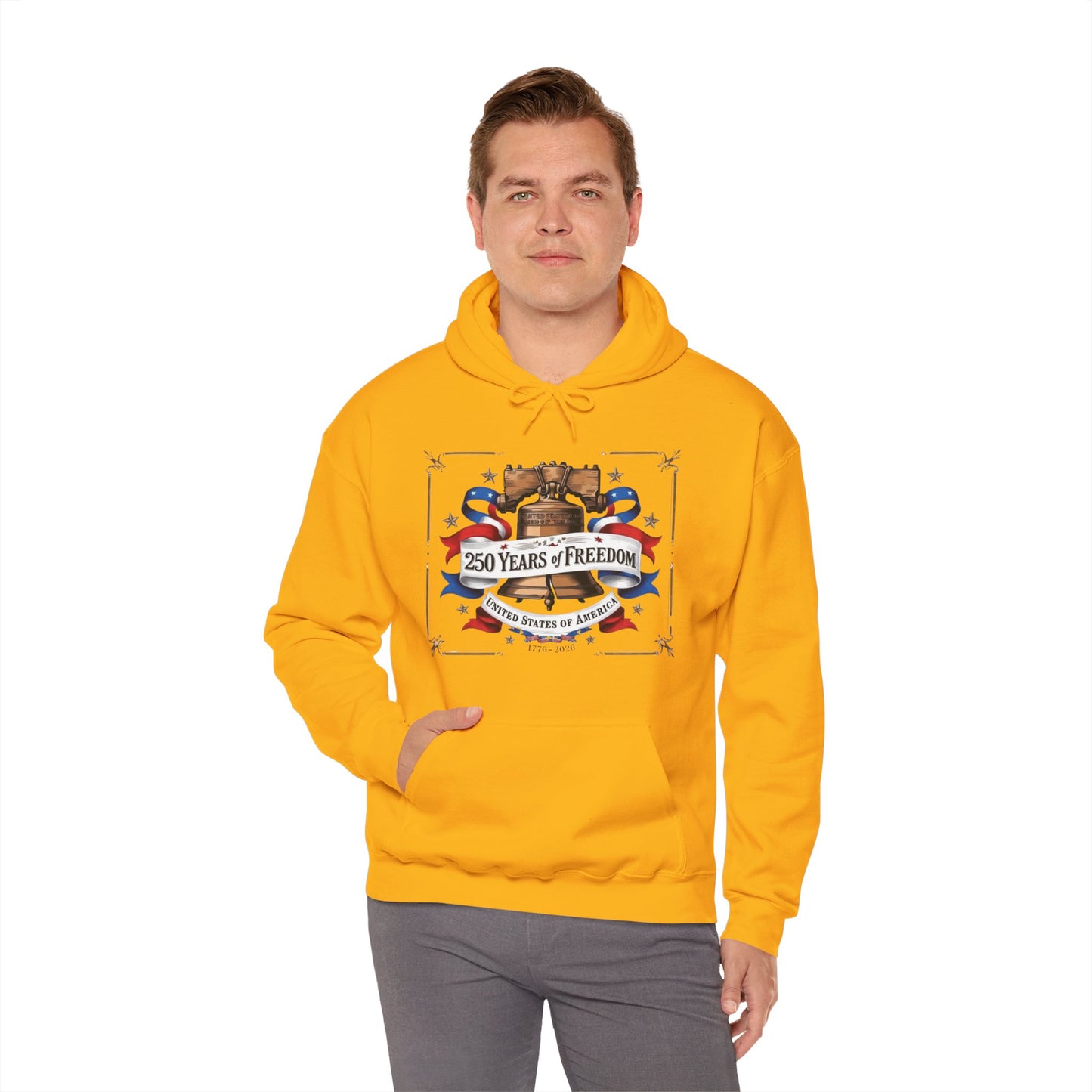#250 250 Years of Freedom Liberty Bell Hoodie